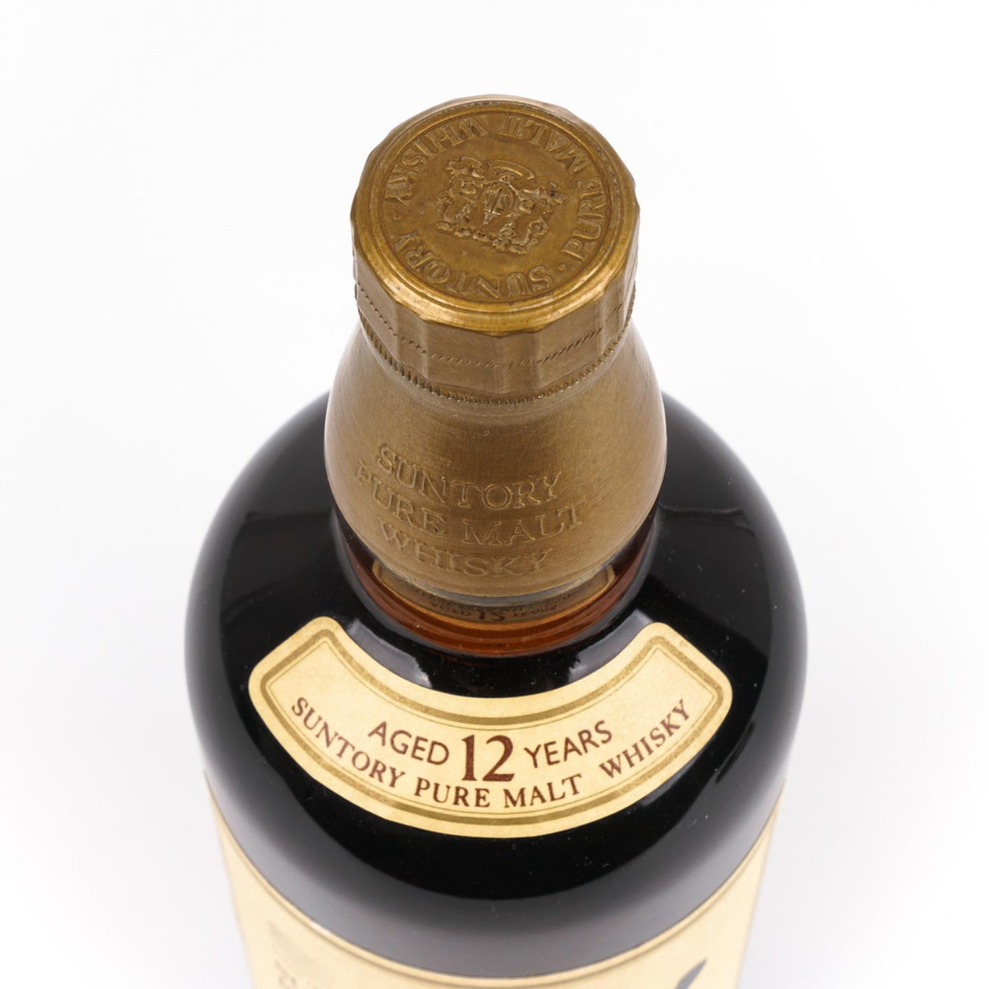 山崎 12年 金狮标 Pure Malt 750ML 非原盒