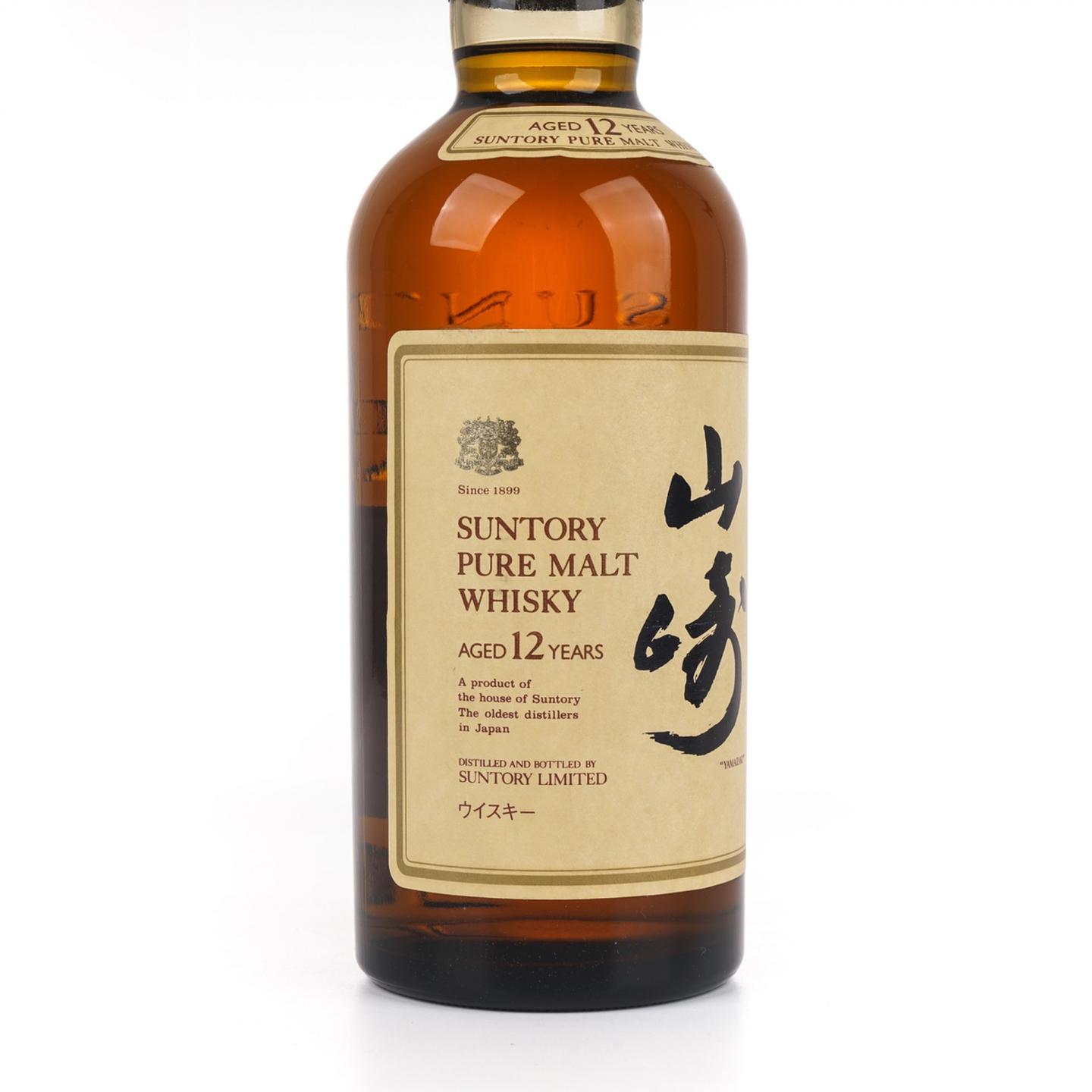 山崎 12年 金狮标 Pure Malt 750ML 非原盒