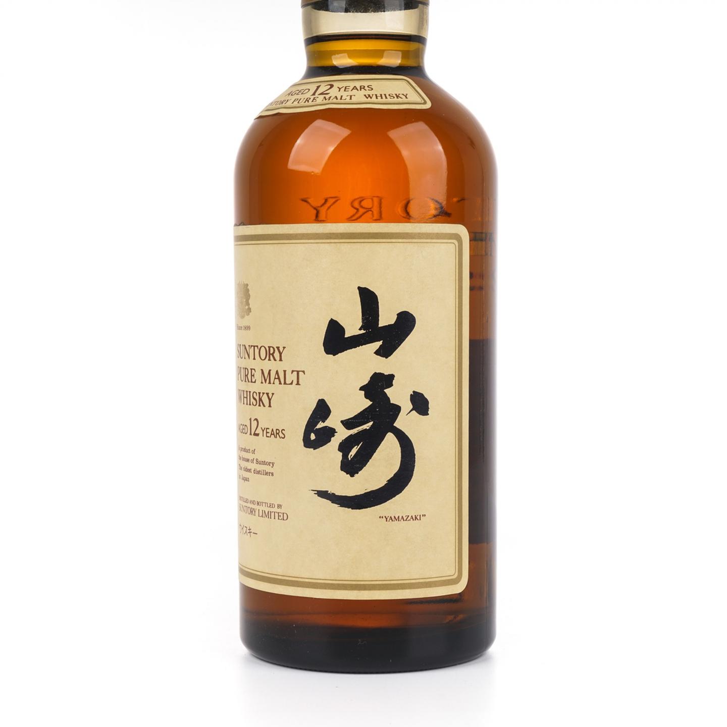 山崎 12年 金狮标 Pure Malt 750ML 非原盒
