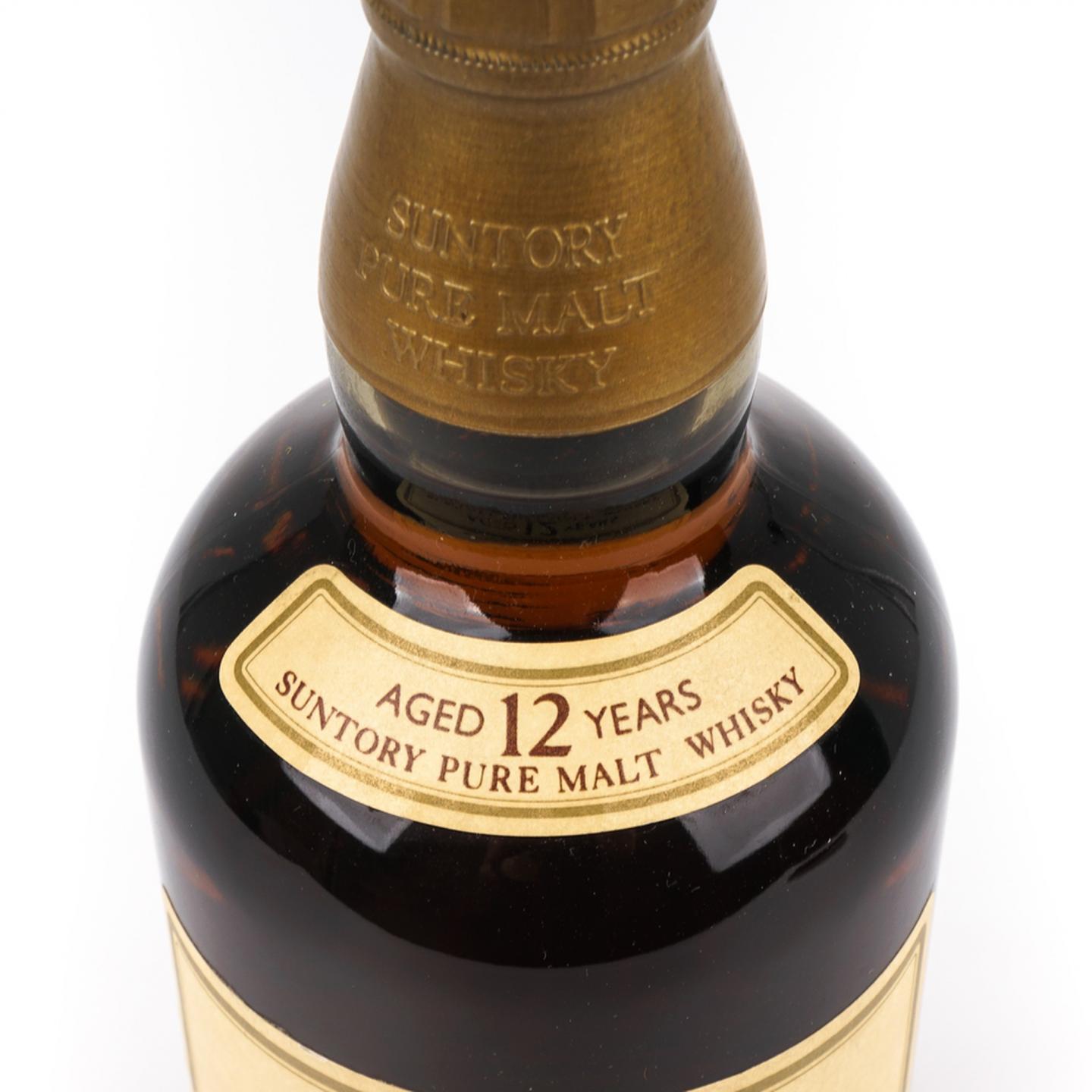 山崎 12年 金狮标 Pure Malt 750ML 非原盒