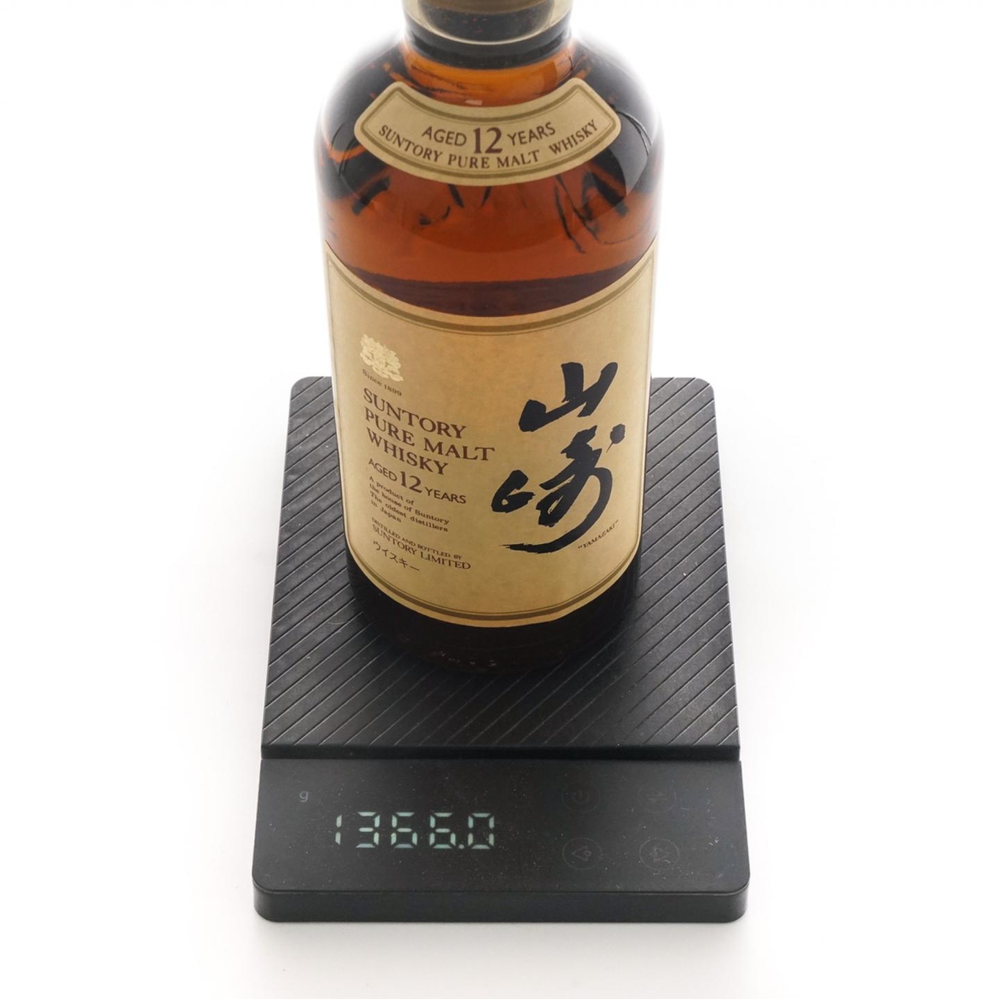 山崎 12年 金狮标 Pure Malt 750ML 非原盒