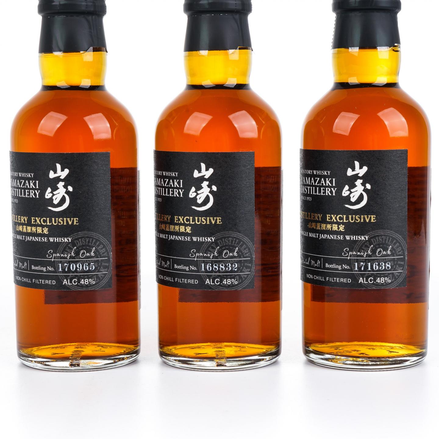 【中样】山崎蒸馏所限定 Peated Malt 180ml*3支组