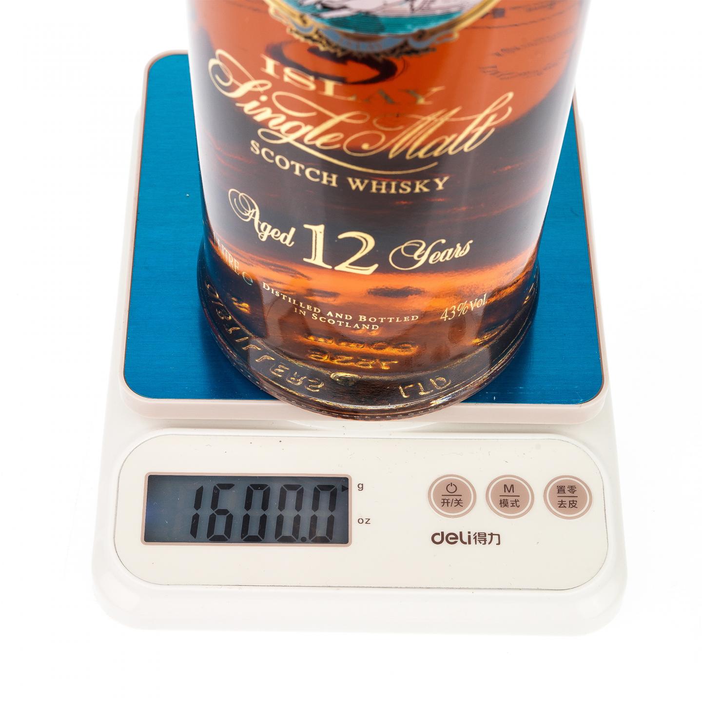 【威士忌】波摩 12年 透明海鸥标 1000ml