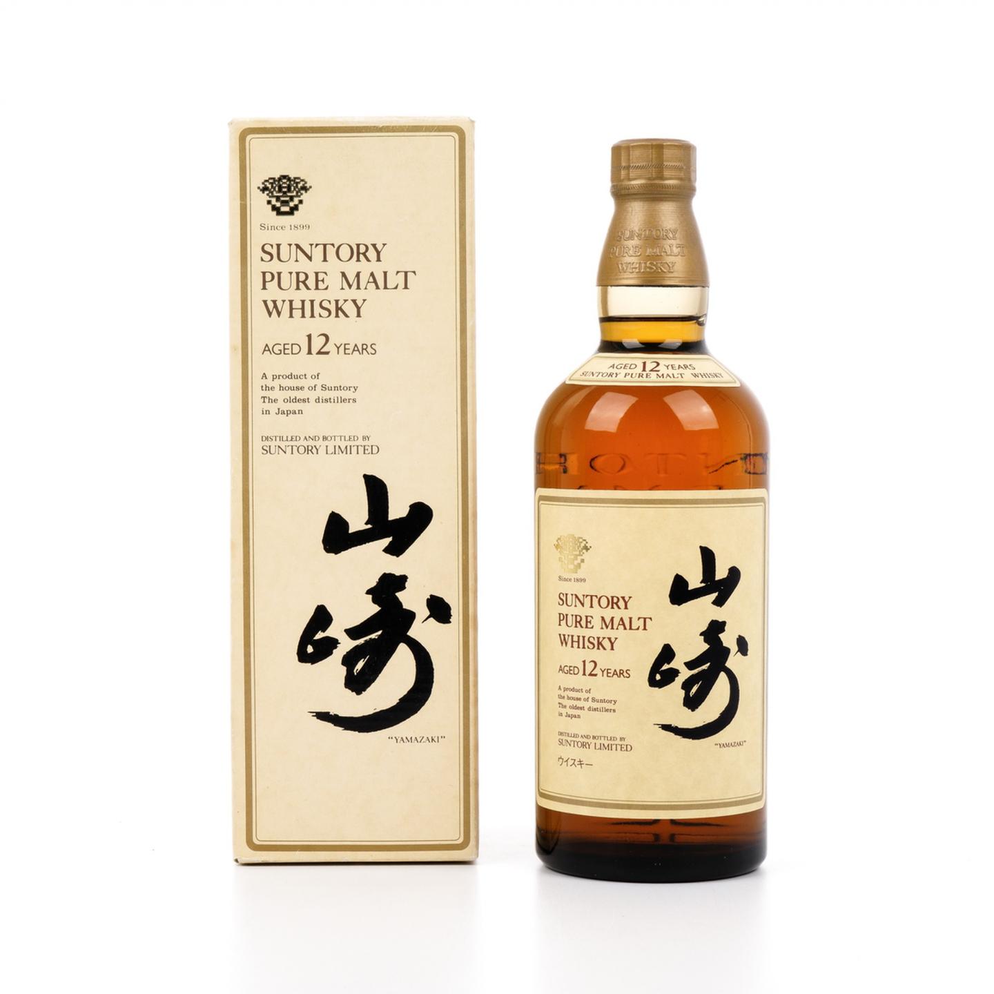 山崎 12年 金花标 750ml
