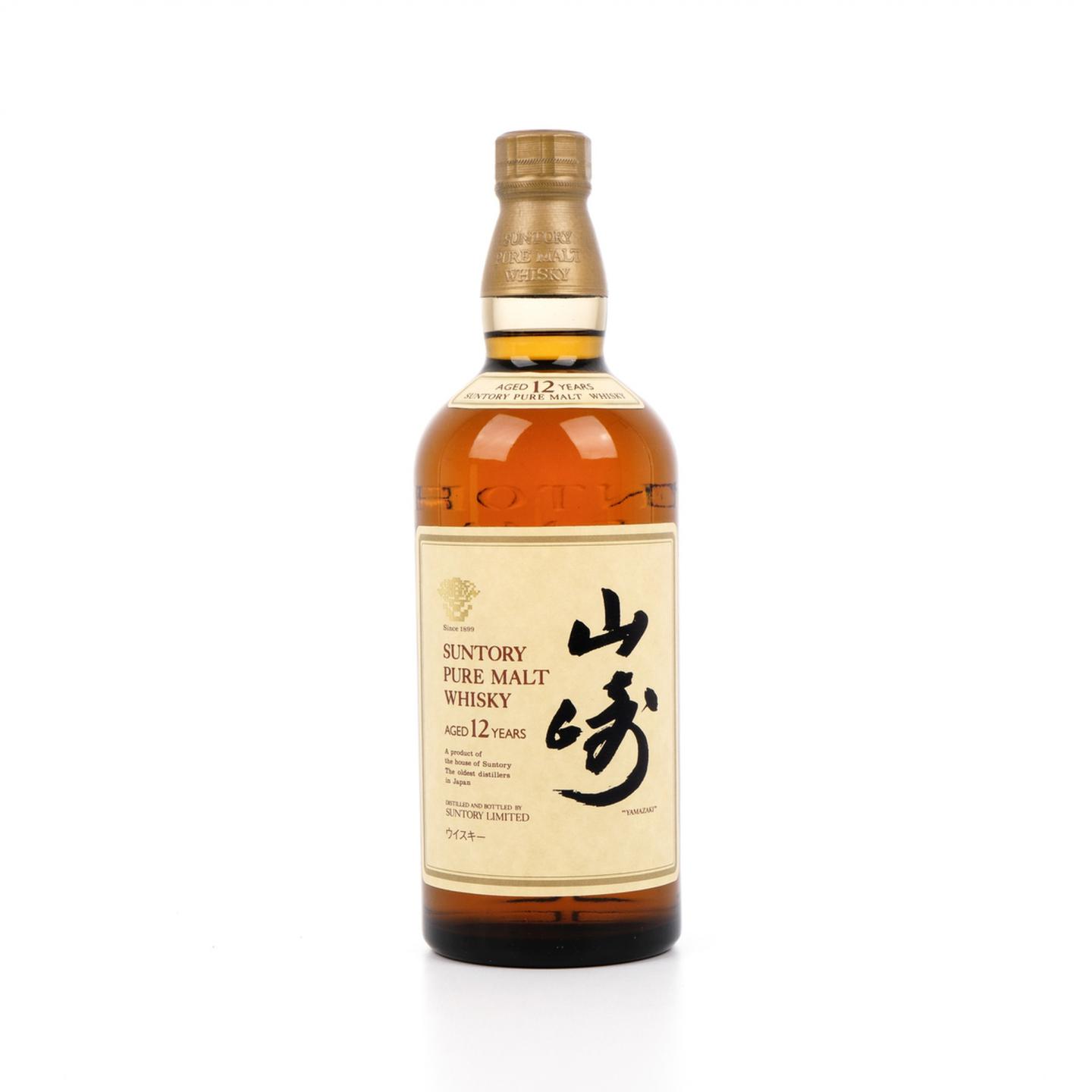 山崎 12年 金花标 750ml