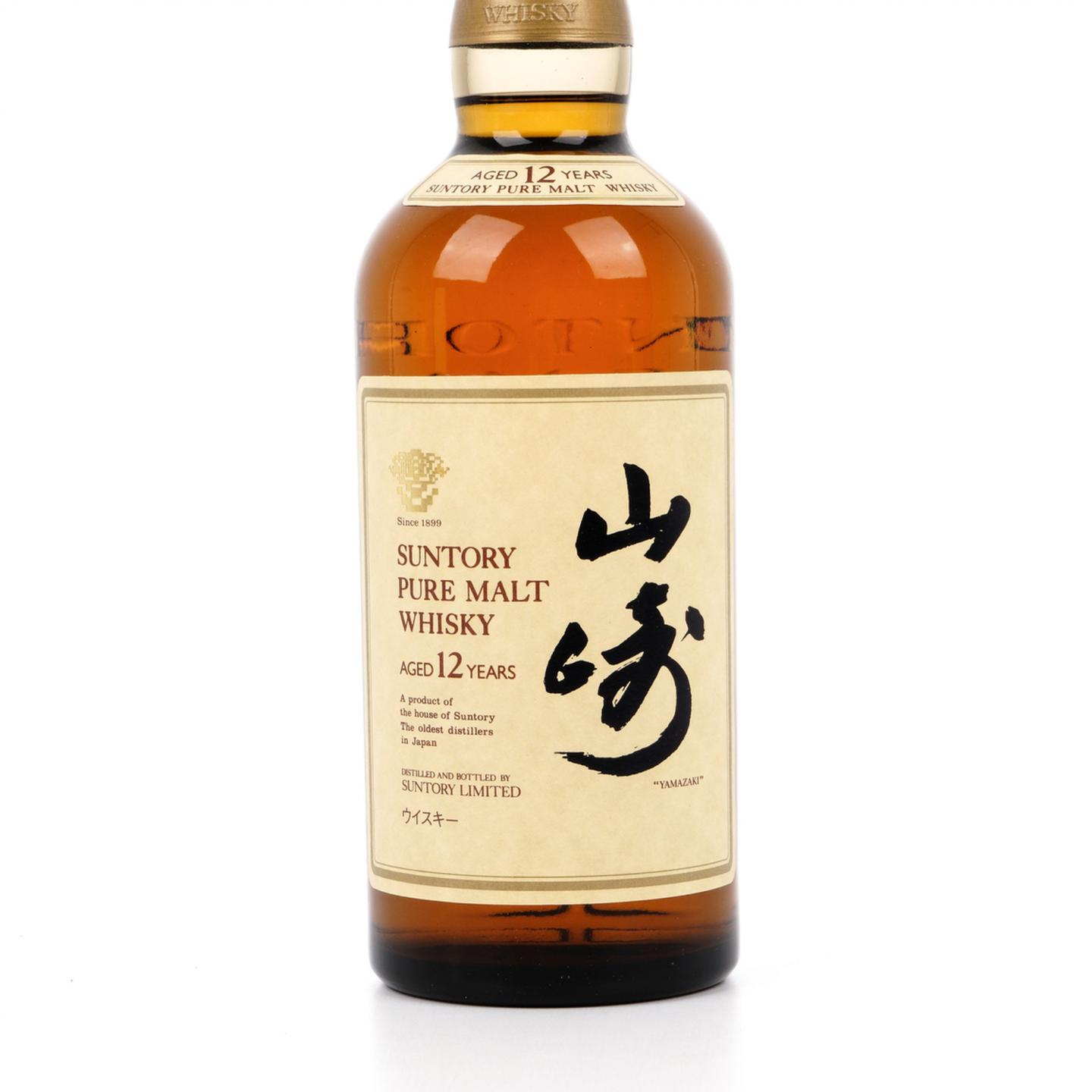 山崎 12年 金花标 750ml