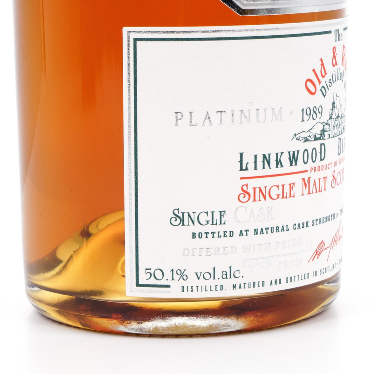 林可伍德 31年 1989-2021 单桶桶强 HL Old & Rare 50.1%Vol.