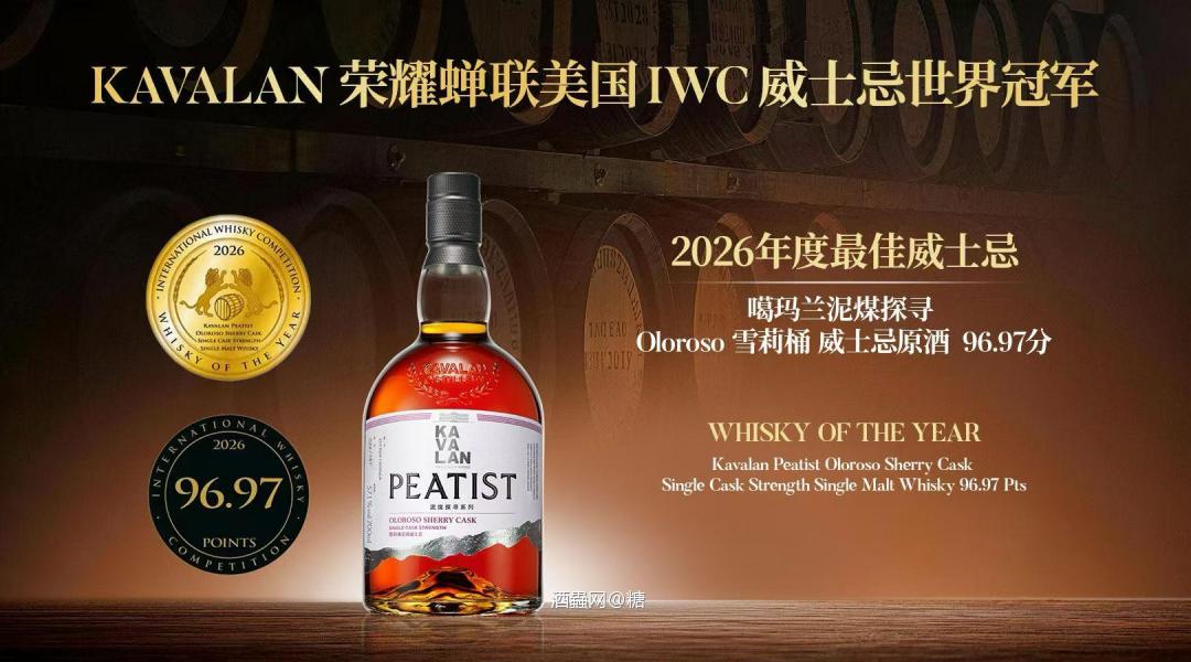 Kavalan IWC世界冠军