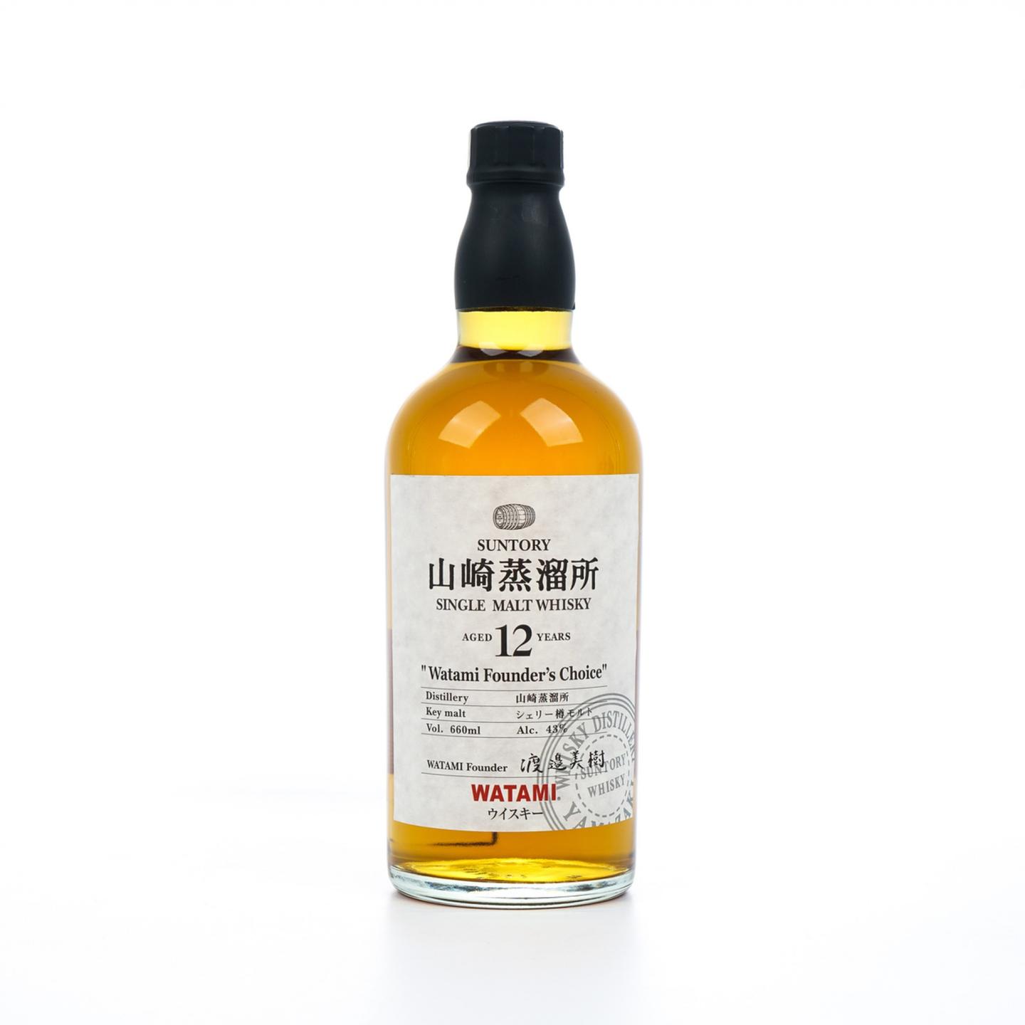 山崎 12年 渡边美树 Watami Founder’s Choice 660ML