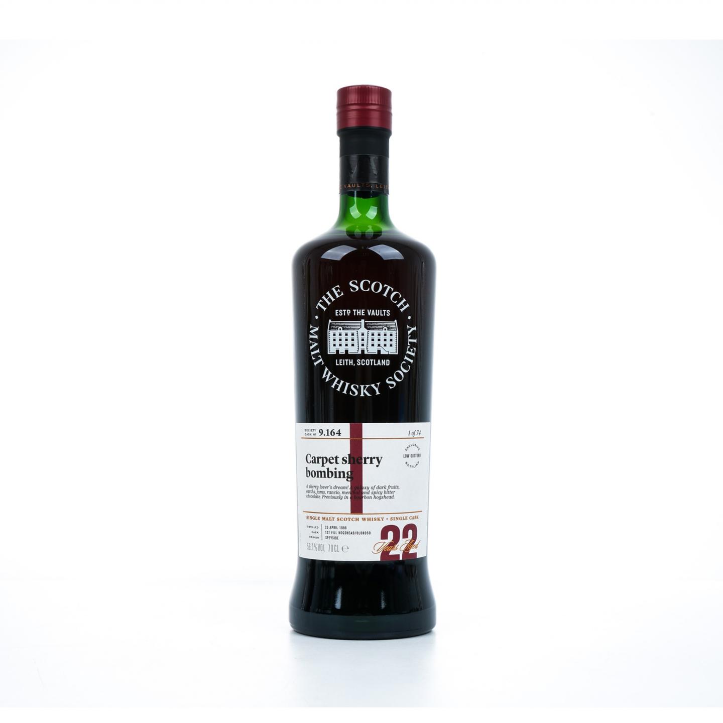 SMWS 9.164 格兰冠 22年 1996