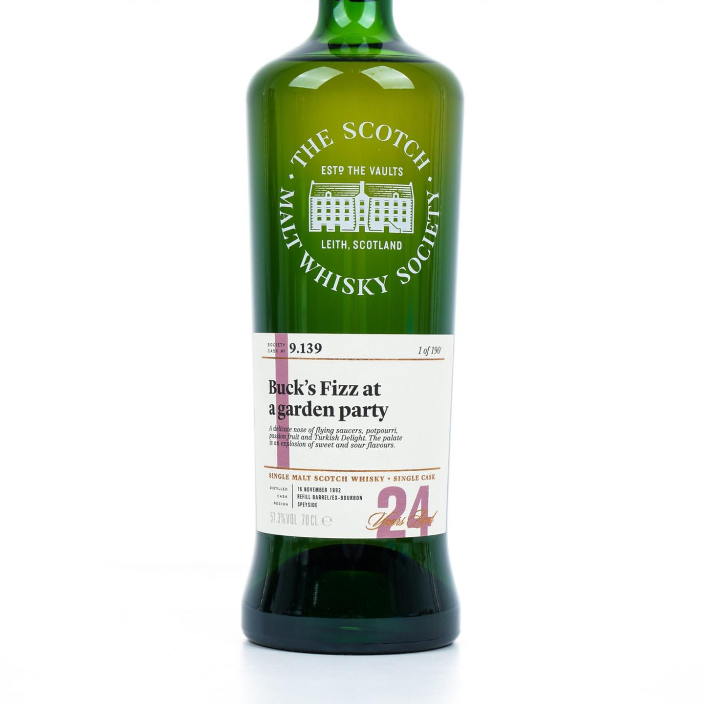SMWS 9.139 格兰冠 24年 1992