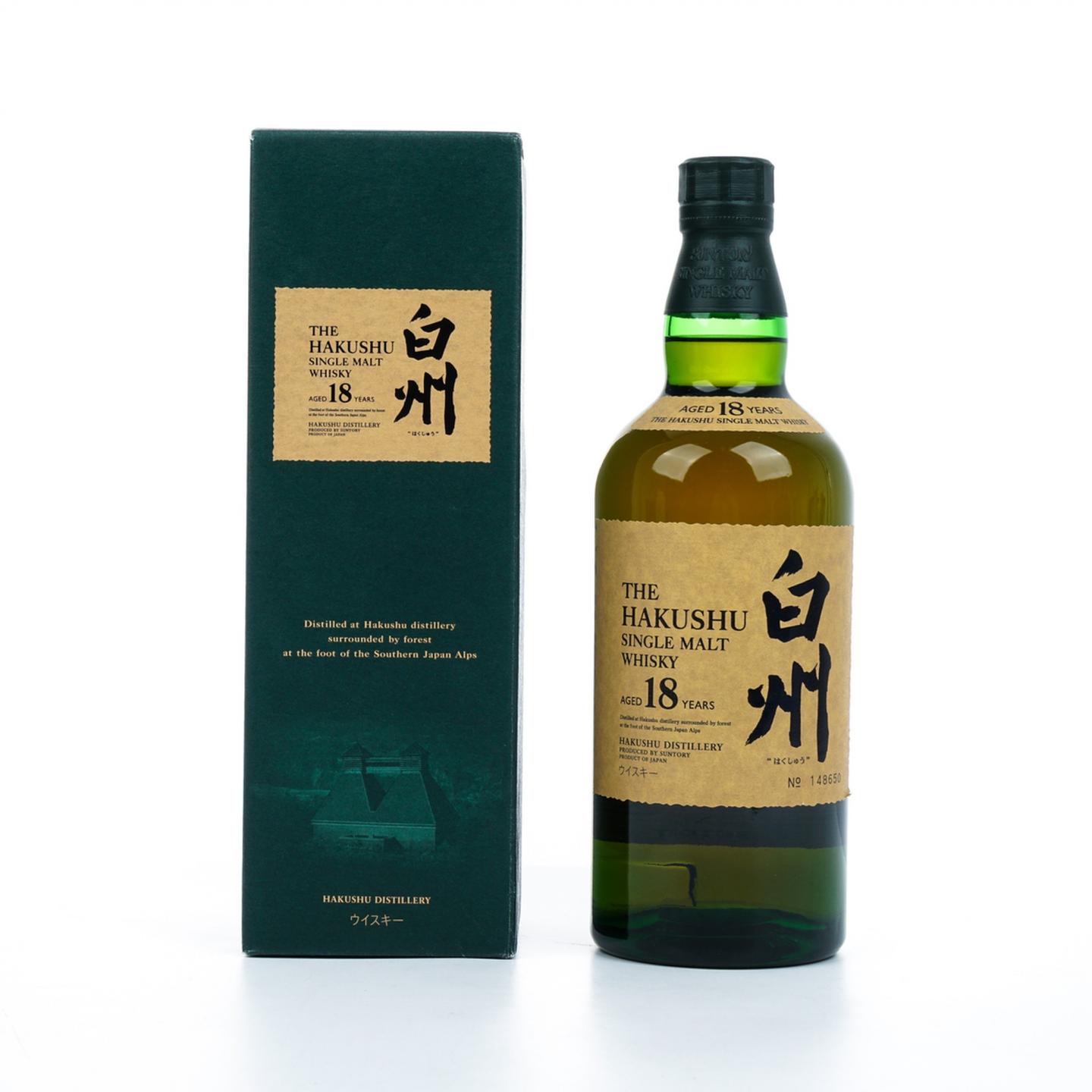 白州 18年 单一麦芽 No.148650