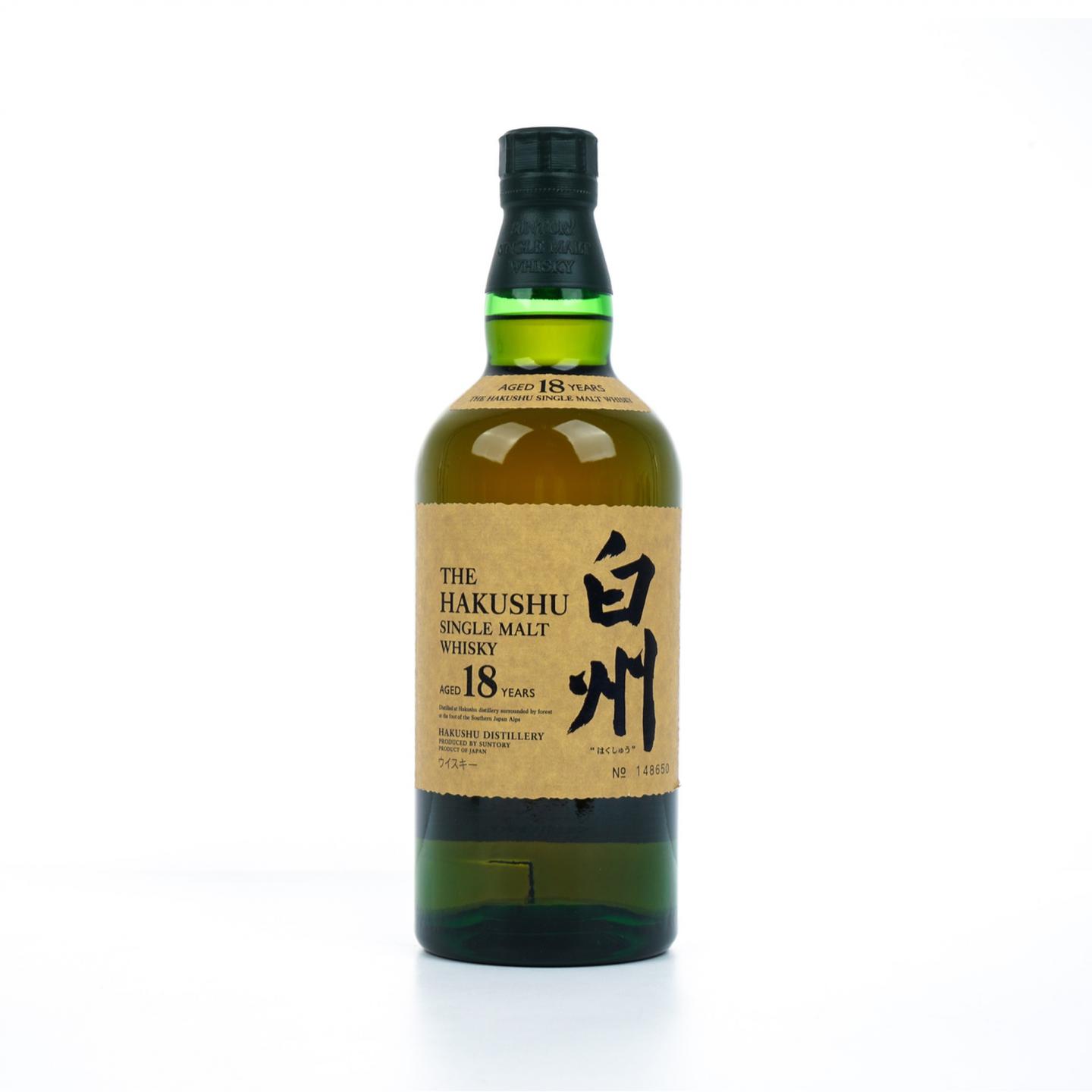 白州 18年 单一麦芽 No.148650