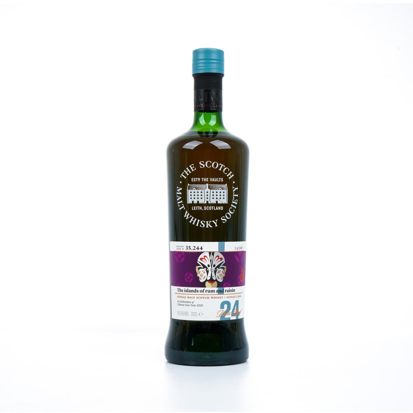 SMWS 35.244 格兰莫雷 24年 2019 中国新年2020 行货