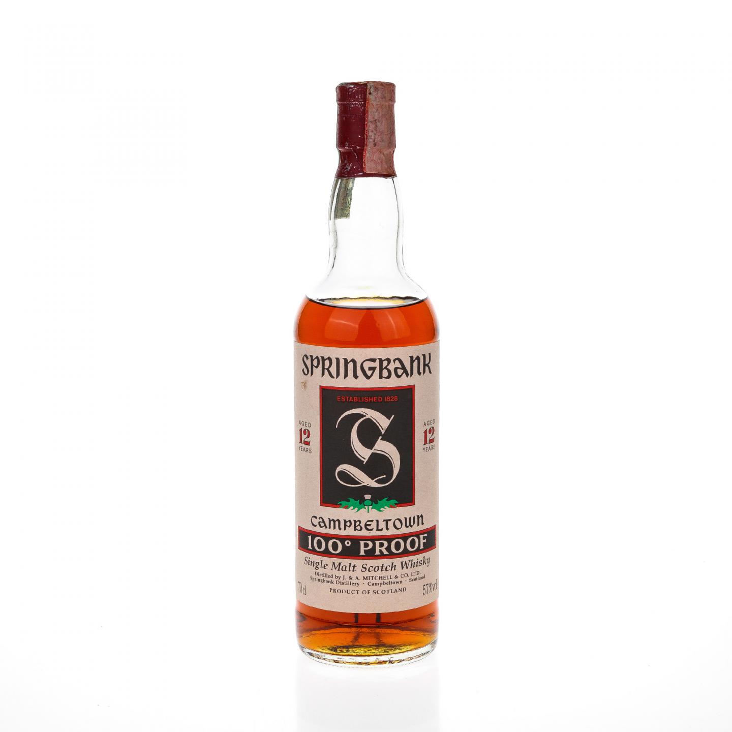 【威士忌】云顶 12年 100°proof 绿蓟叶 57%