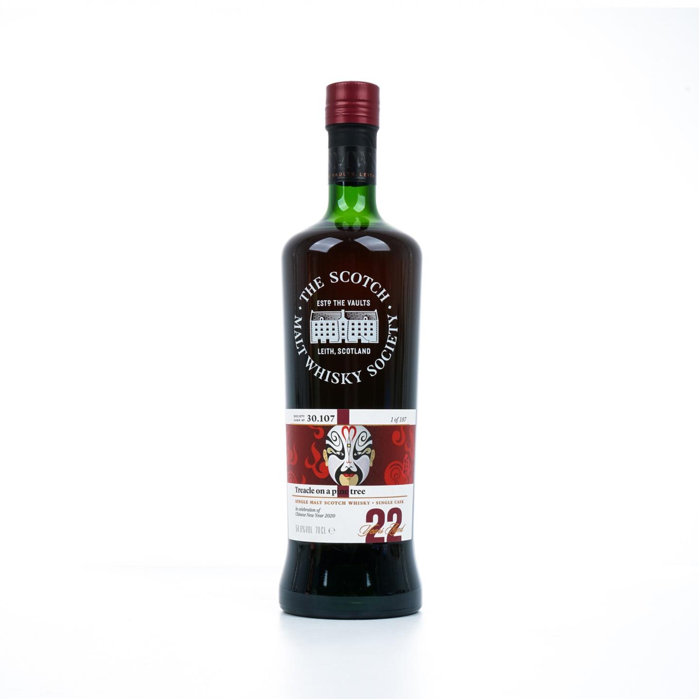 SMWS 30.107 格兰路思 22年 2019 中国新年2020 行货