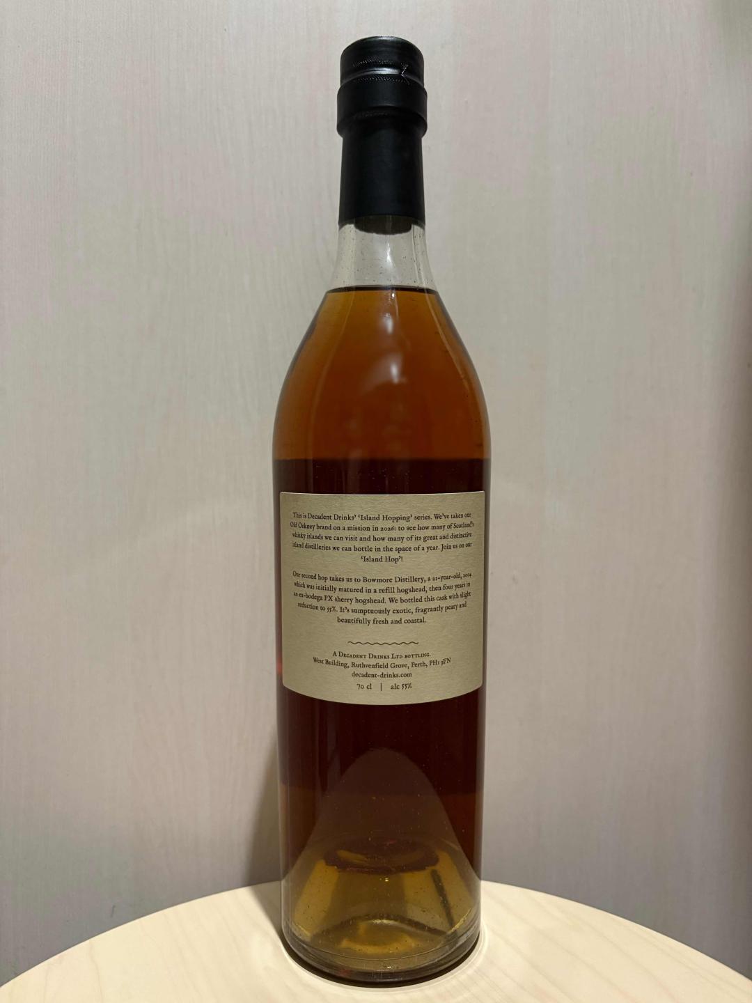 波摩21年 2004/2026 Old Islay Decadent Drinks