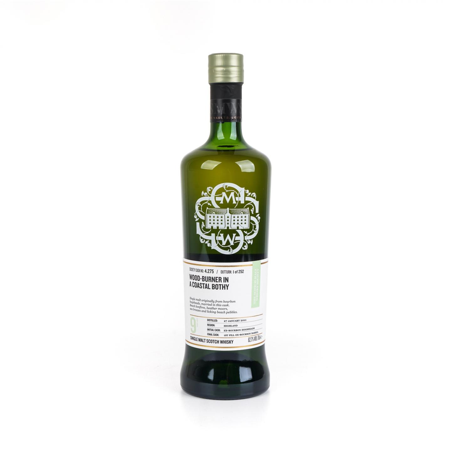 SMWS 4.275 高原骑士 9年 2011