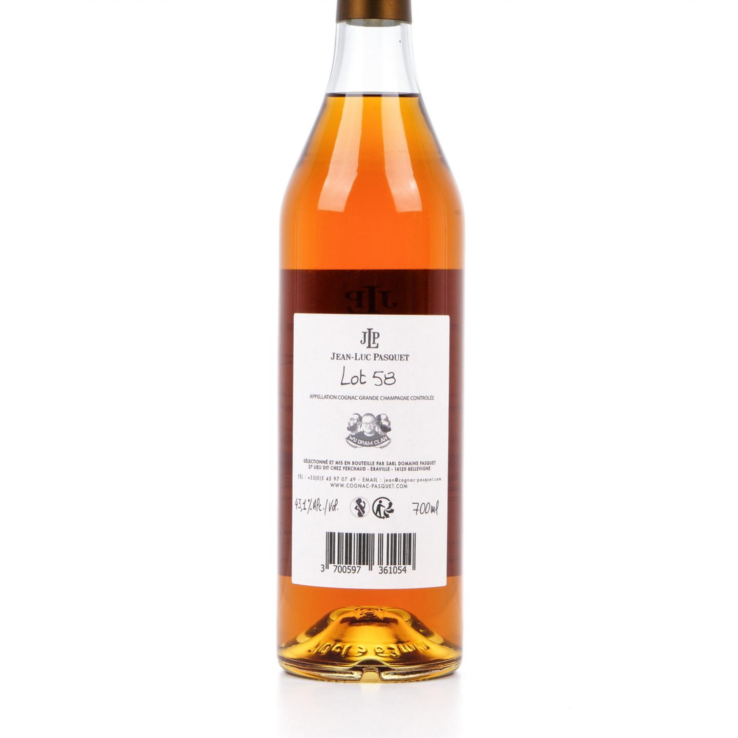 JL Pasquet 大香槟干邑 WU DRAM CLAN Lot 58