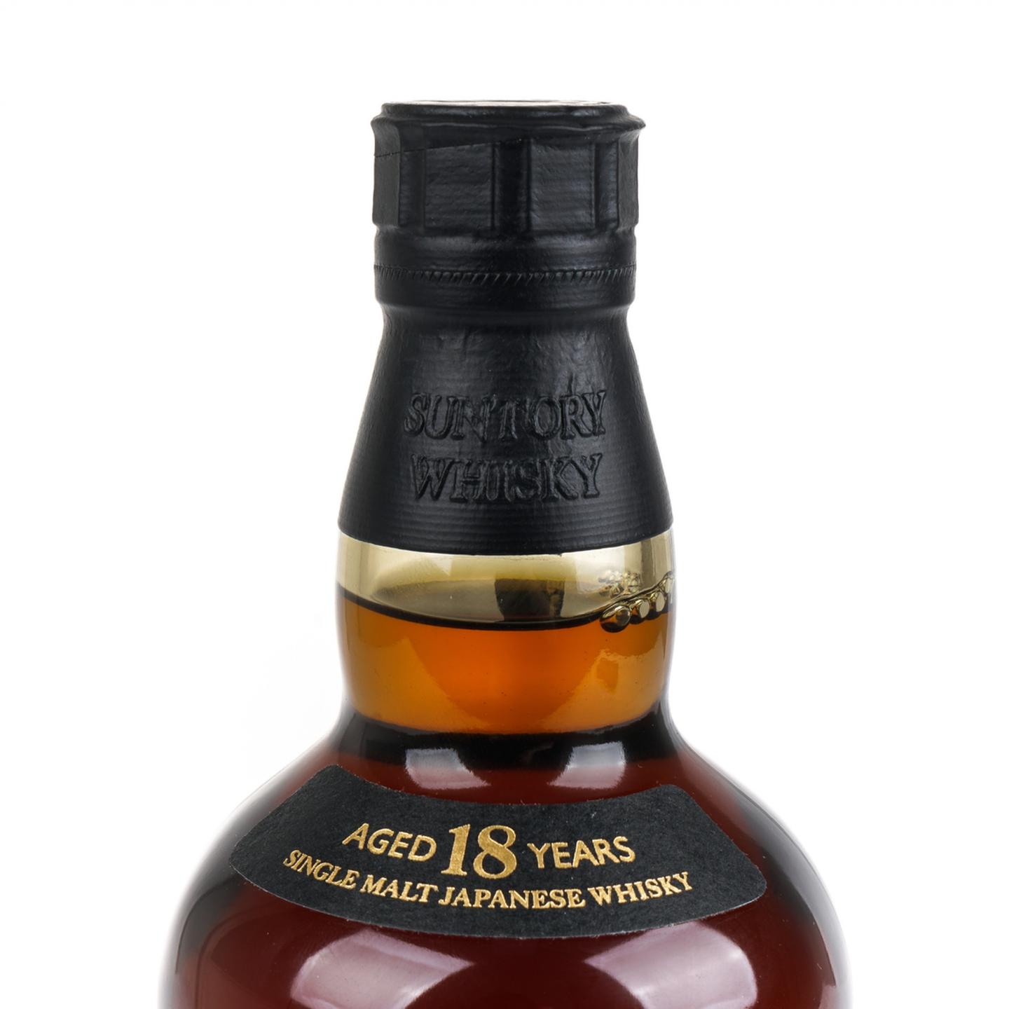 山崎18年金字黑标No.1126637_大拍-酒虫网