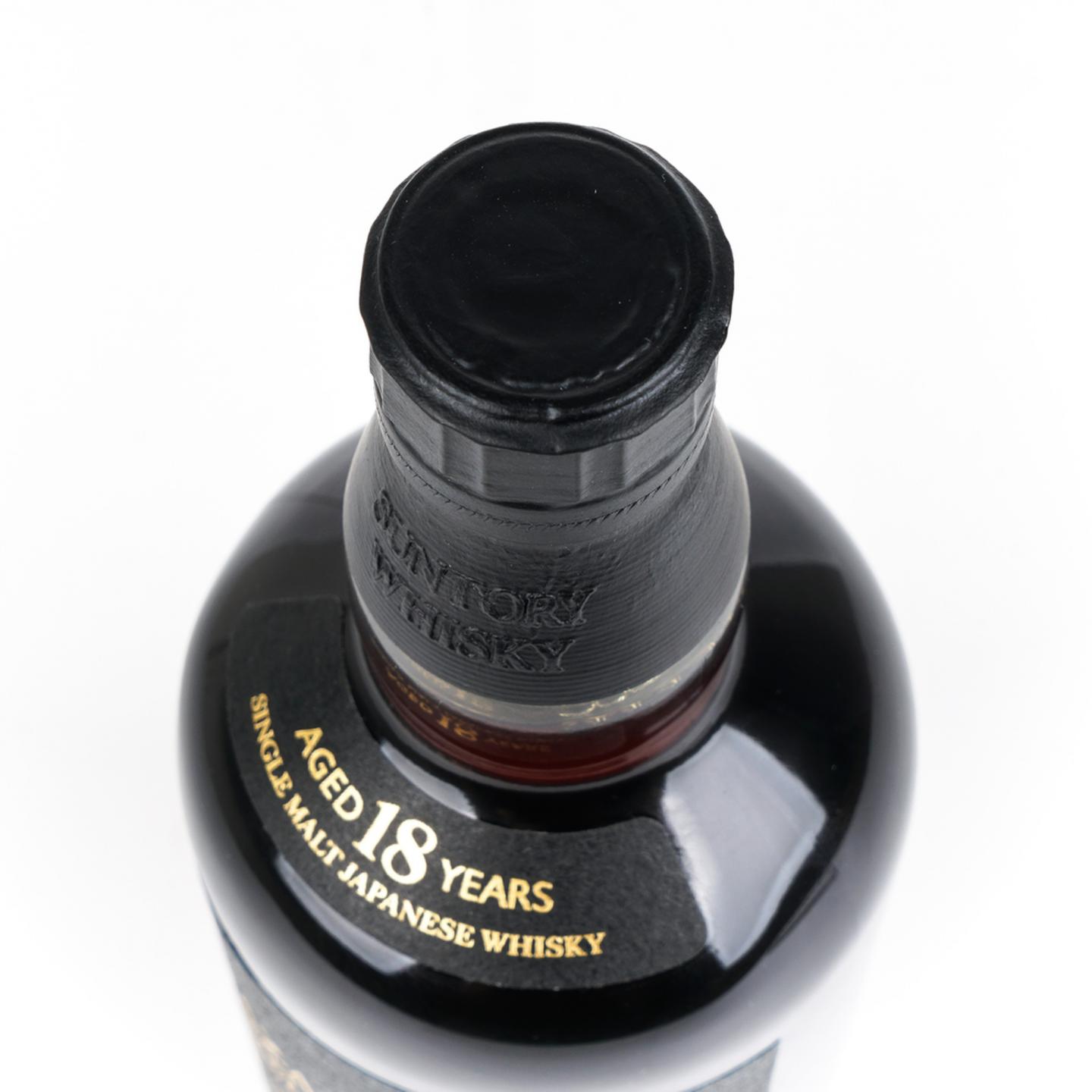 山崎18年金字黑标No.1126637_大拍-酒虫网