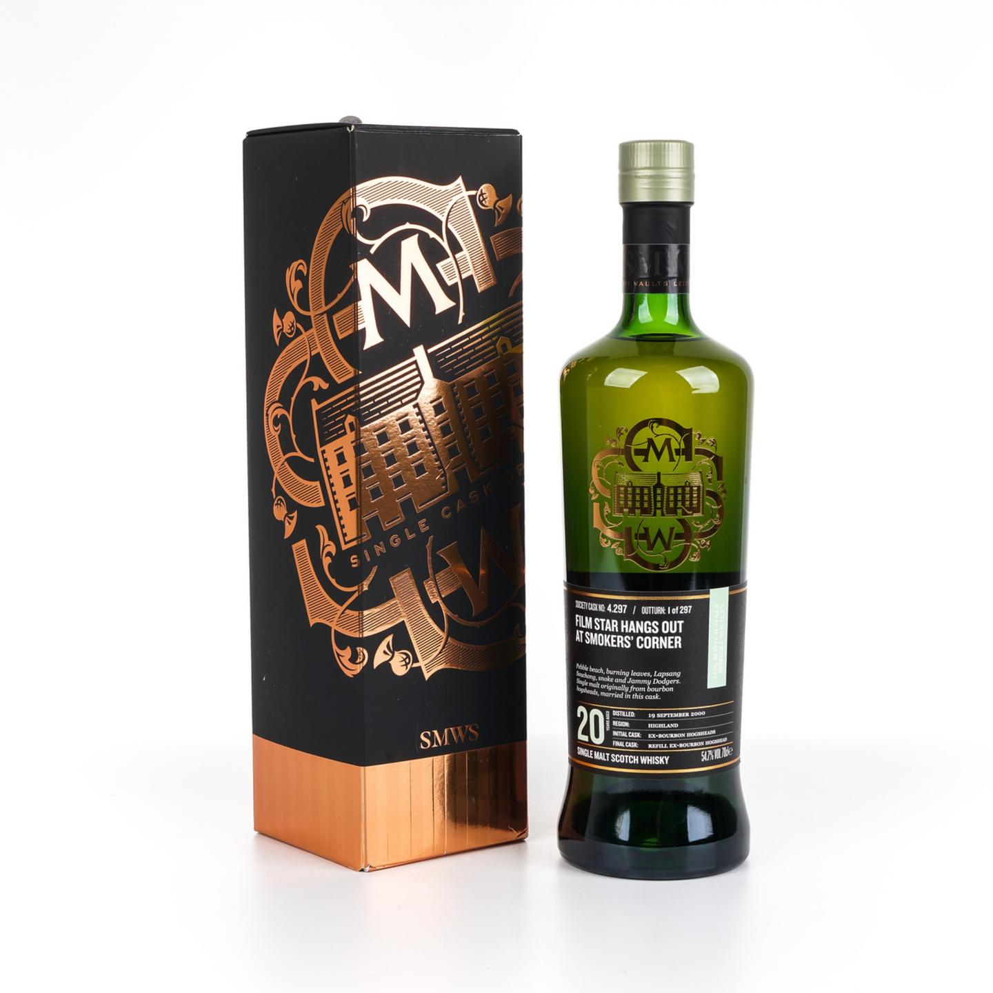 SMWS 4.297 高原骑士 20年 2000