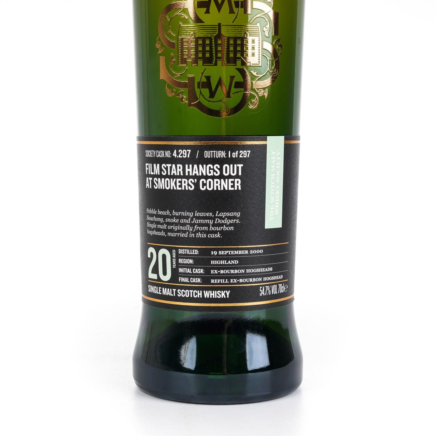 SMWS 4.297 高原骑士 20年 2000