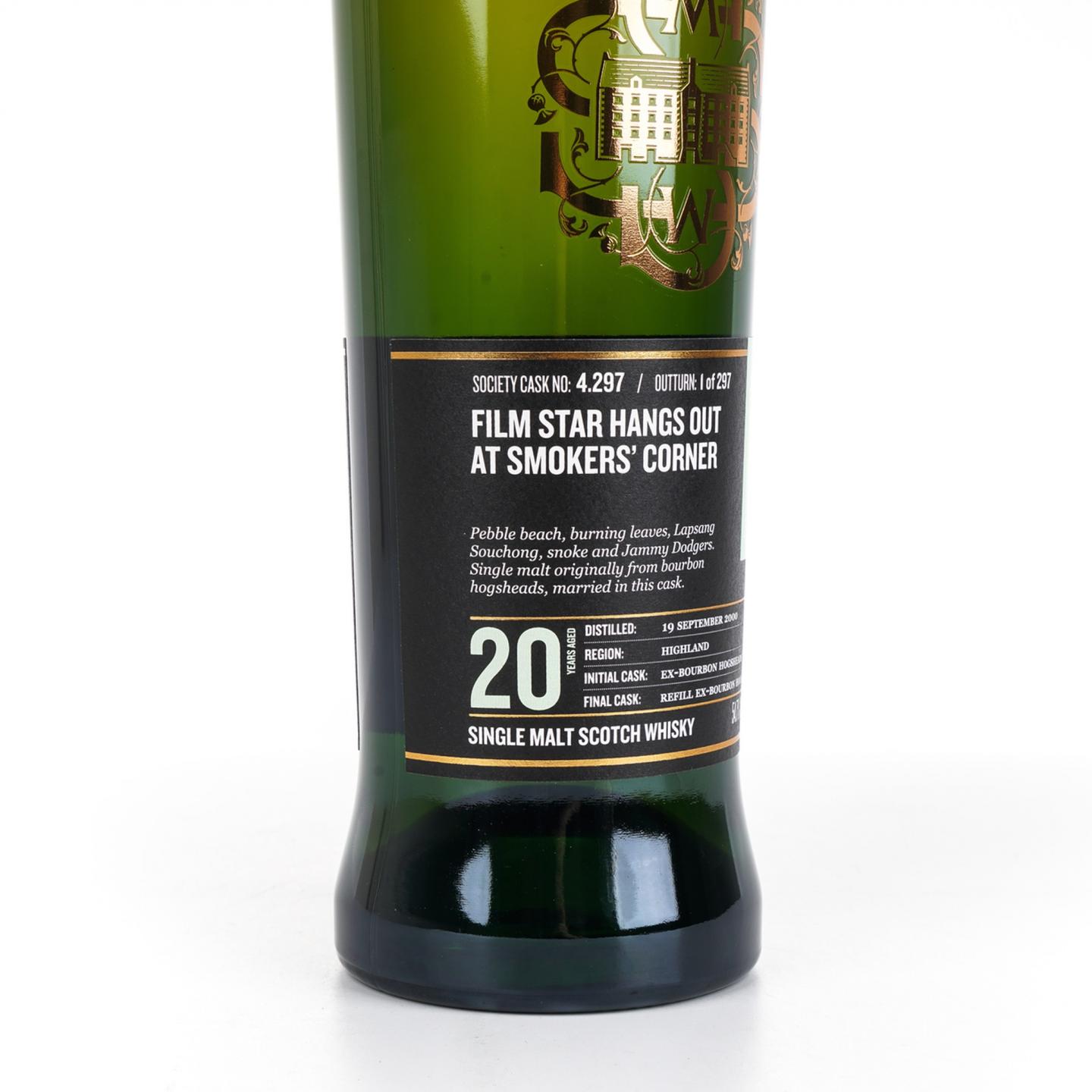 SMWS 4.297 高原骑士 20年 2000