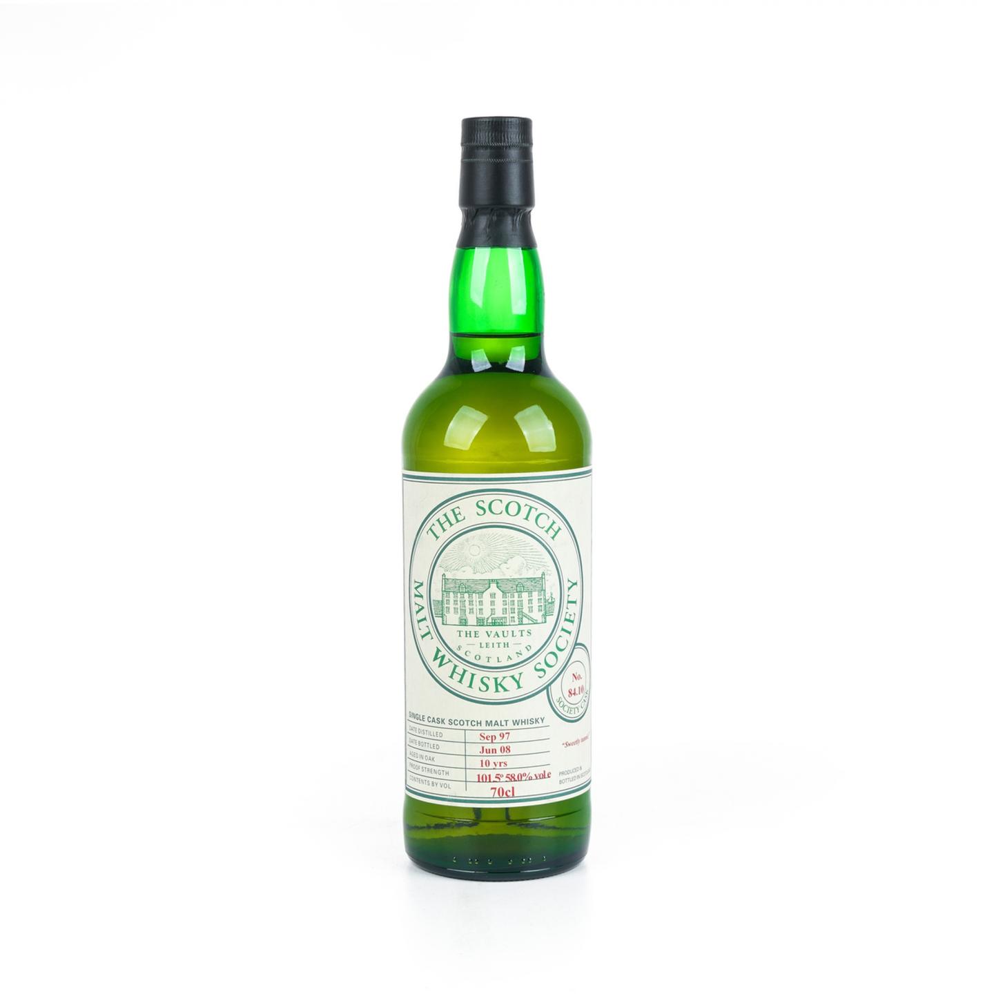 SMWS 84.10 格兰都蓝 10年 1997-2008