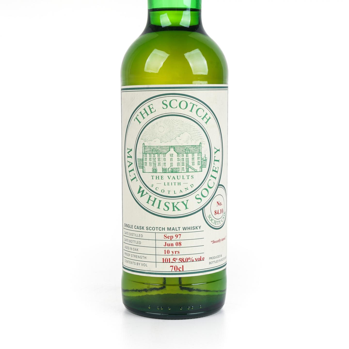 SMWS 84.10 格兰都蓝 10年 1997-2008