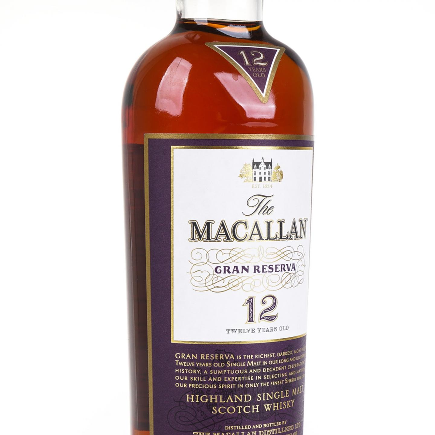 麦卡伦 12年 紫钻 Gran Reserva 第六版