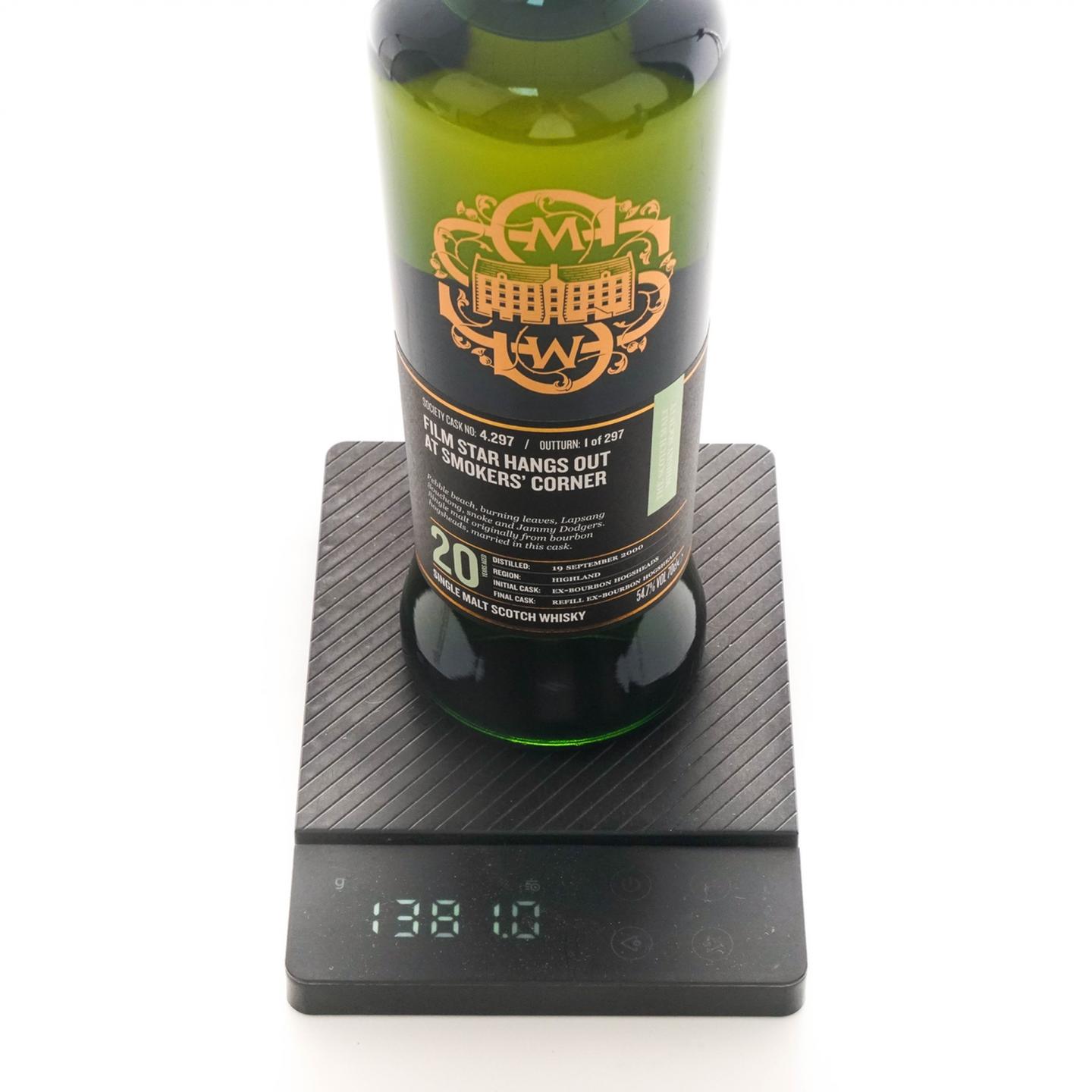 SMWS 4.297 高原骑士 20年 2000 700ml