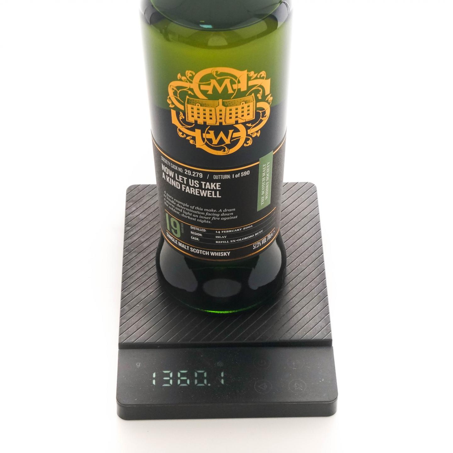 SMWS 29.279 拉弗格 19年 2001 雪莉单桶