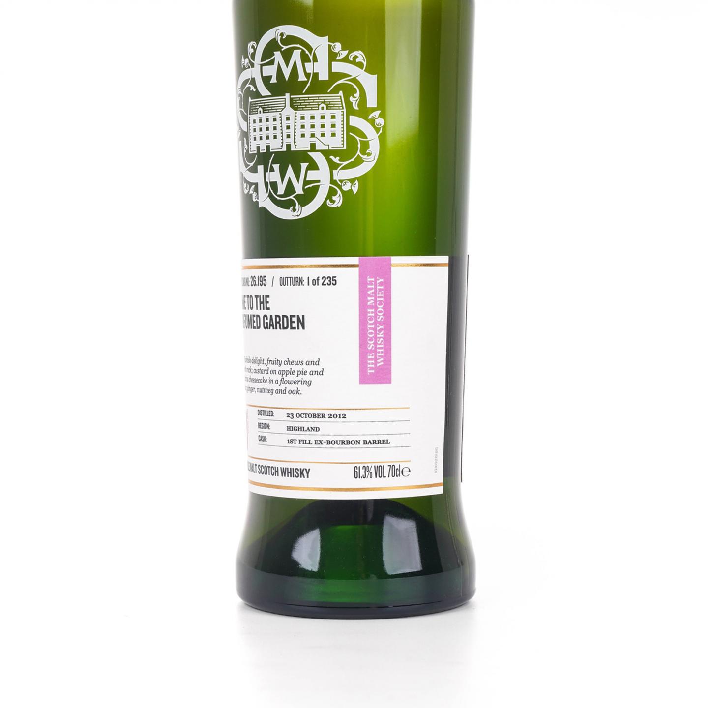 SMWS 26.195 克里尼利基 9年 2012 单桶