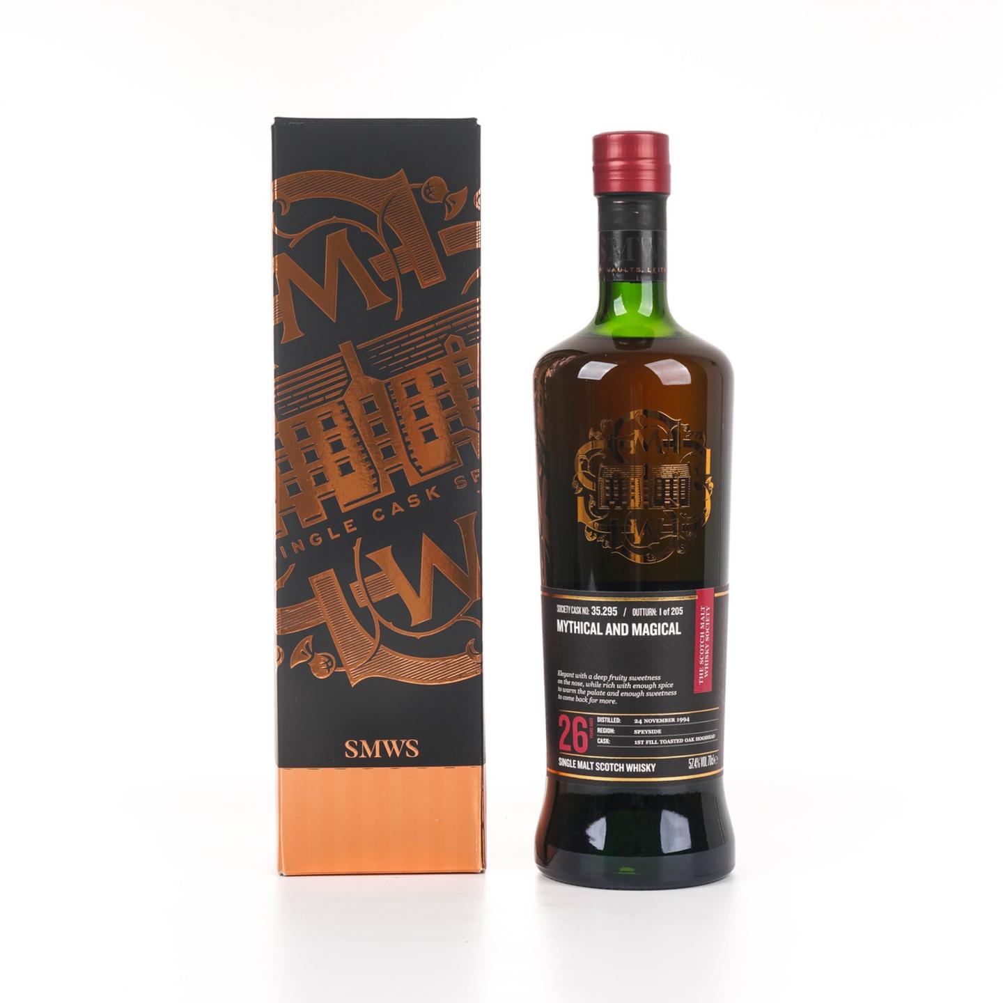 SMWS 35.295 格兰莫雷 26年 1994 黑标珍藏款