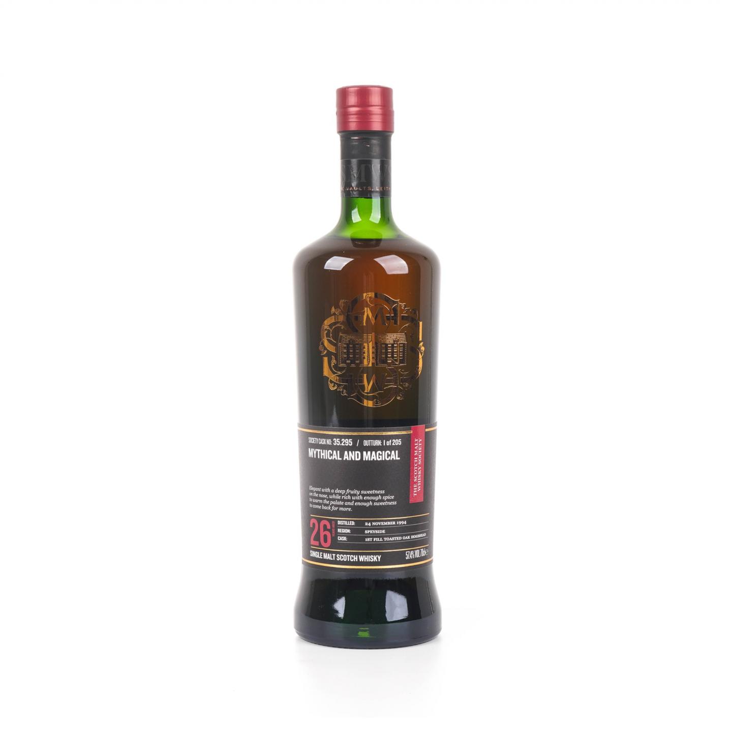 SMWS 35.295 格兰莫雷 26年 1994 黑标珍藏款