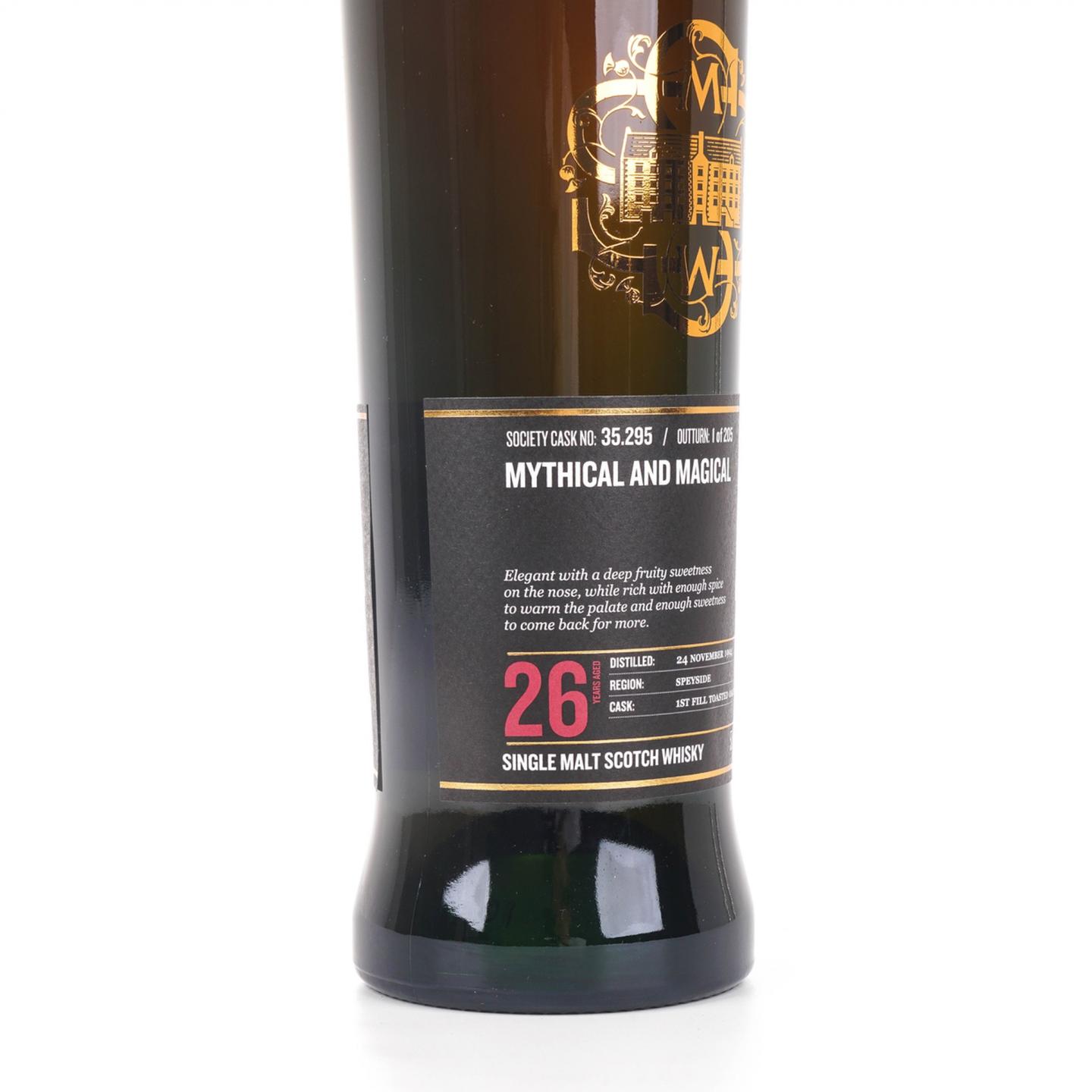 SMWS 35.295 格兰莫雷 26年 1994 黑标珍藏款
