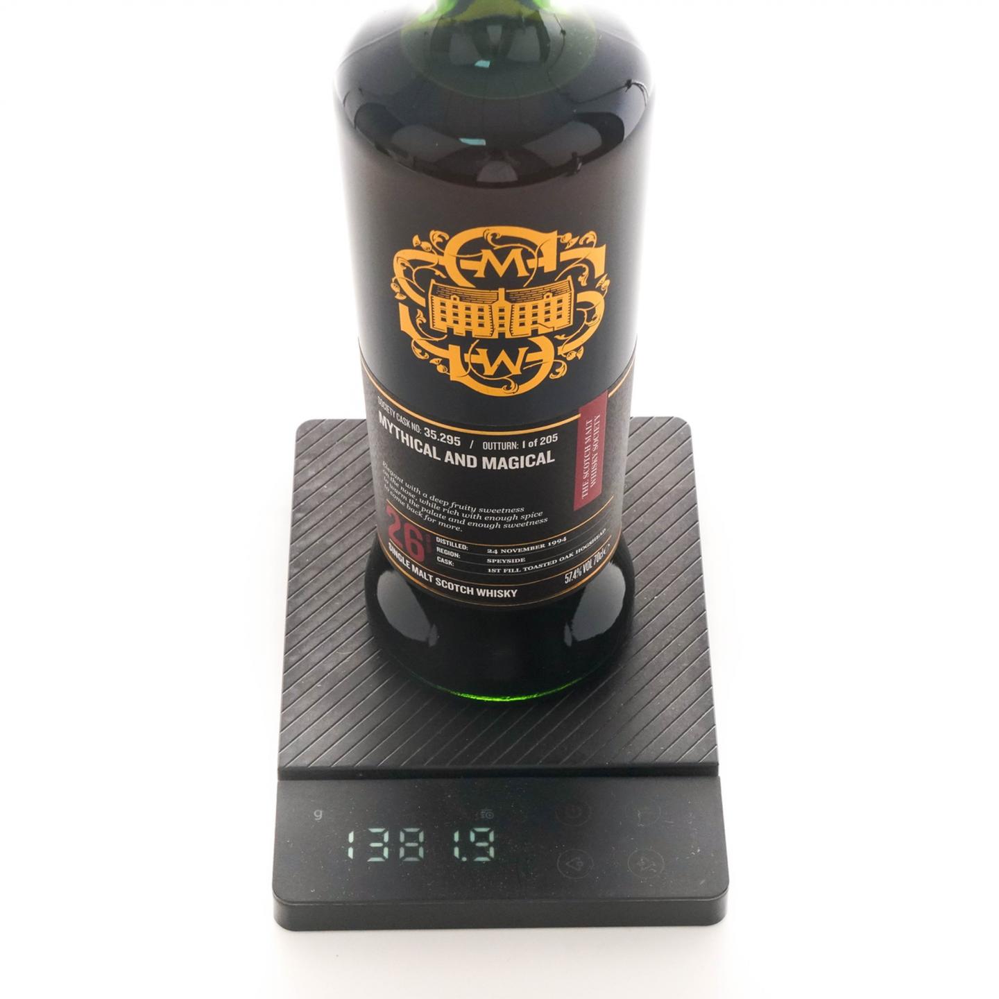 SMWS 35.295 格兰莫雷 26年 1994 黑标珍藏款