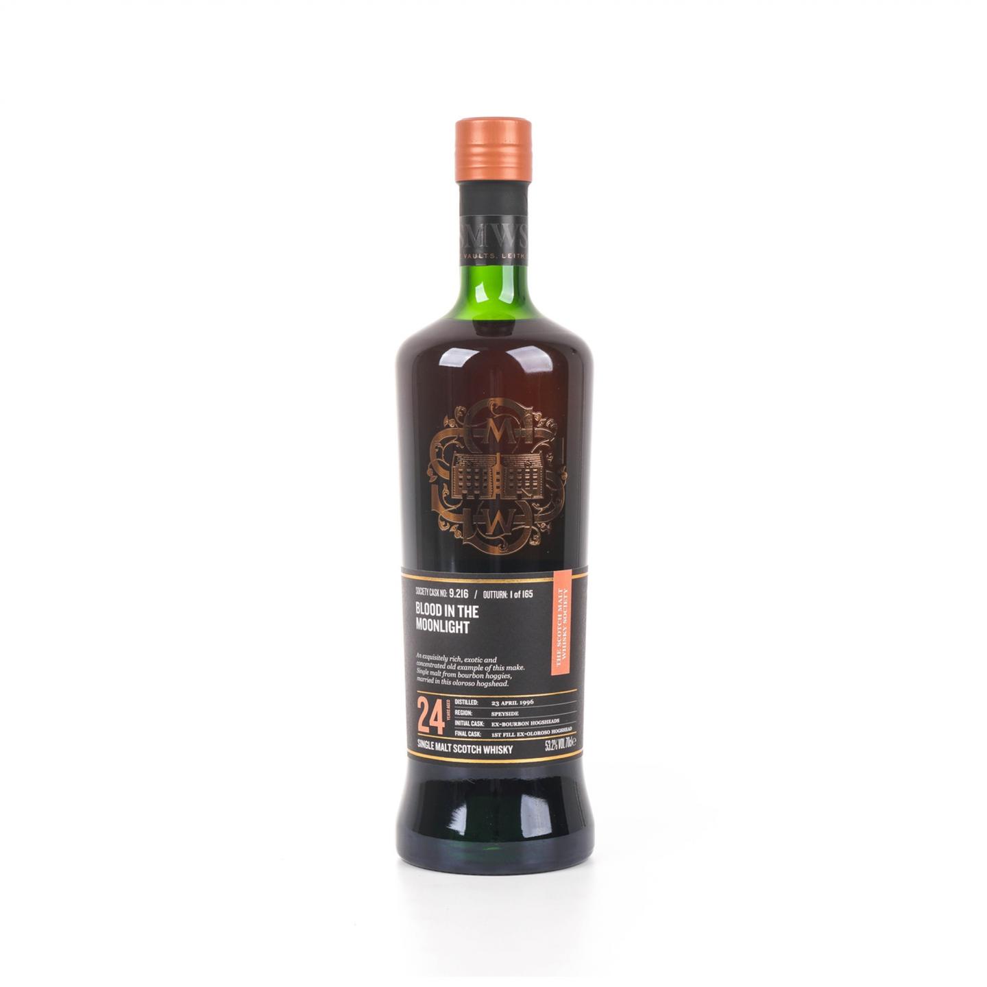 SMWS 9.216 格兰冠 24年 1996 雪莉桶后熟