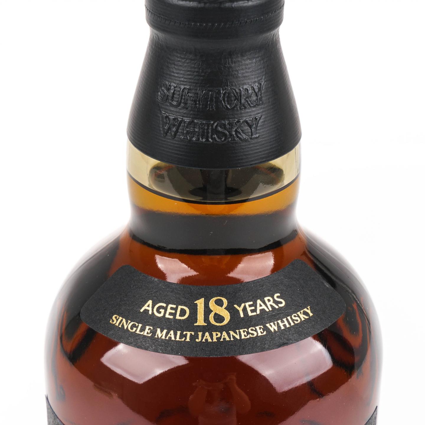 山崎18年金字黑标No.1242373_大拍-酒虫网