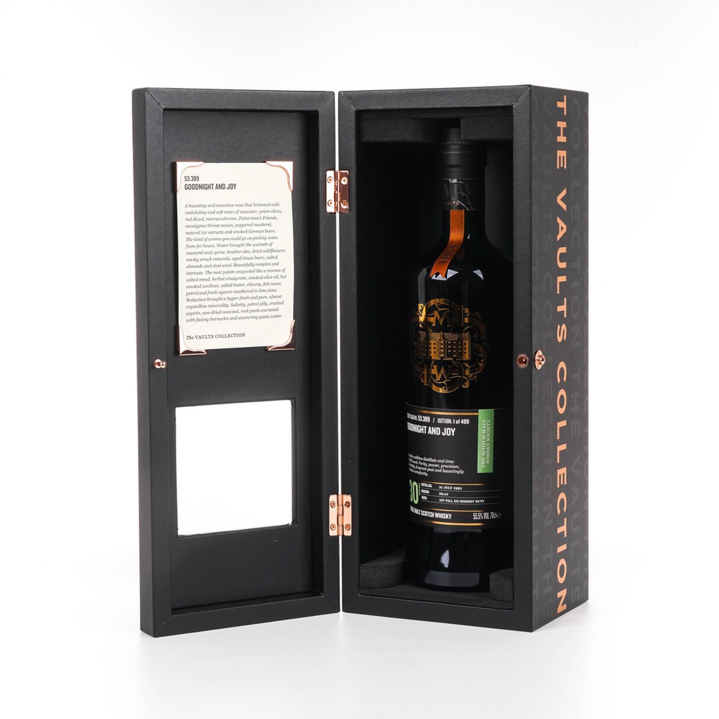 SMWS 53.389 卡尔里拉30年1991 初填雪莉桶_大拍-酒虫网