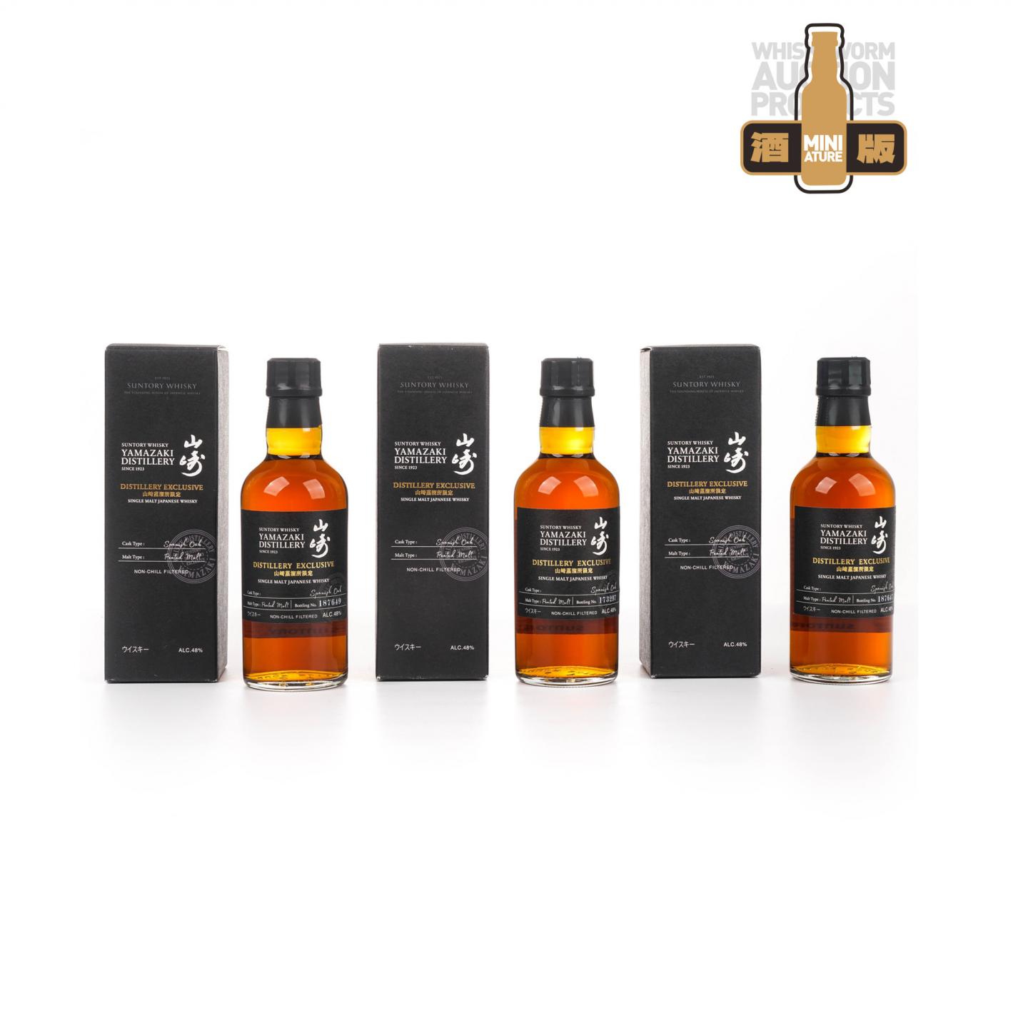 【中样】山崎蒸馏所限定 Peated Malt 180ml*3支组