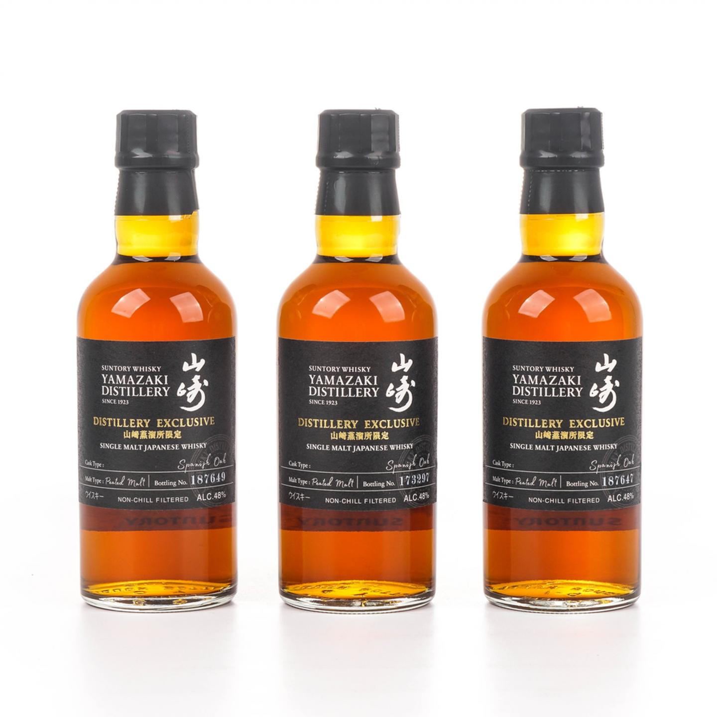【中样】山崎蒸馏所限定 Peated Malt 180ml*3支组