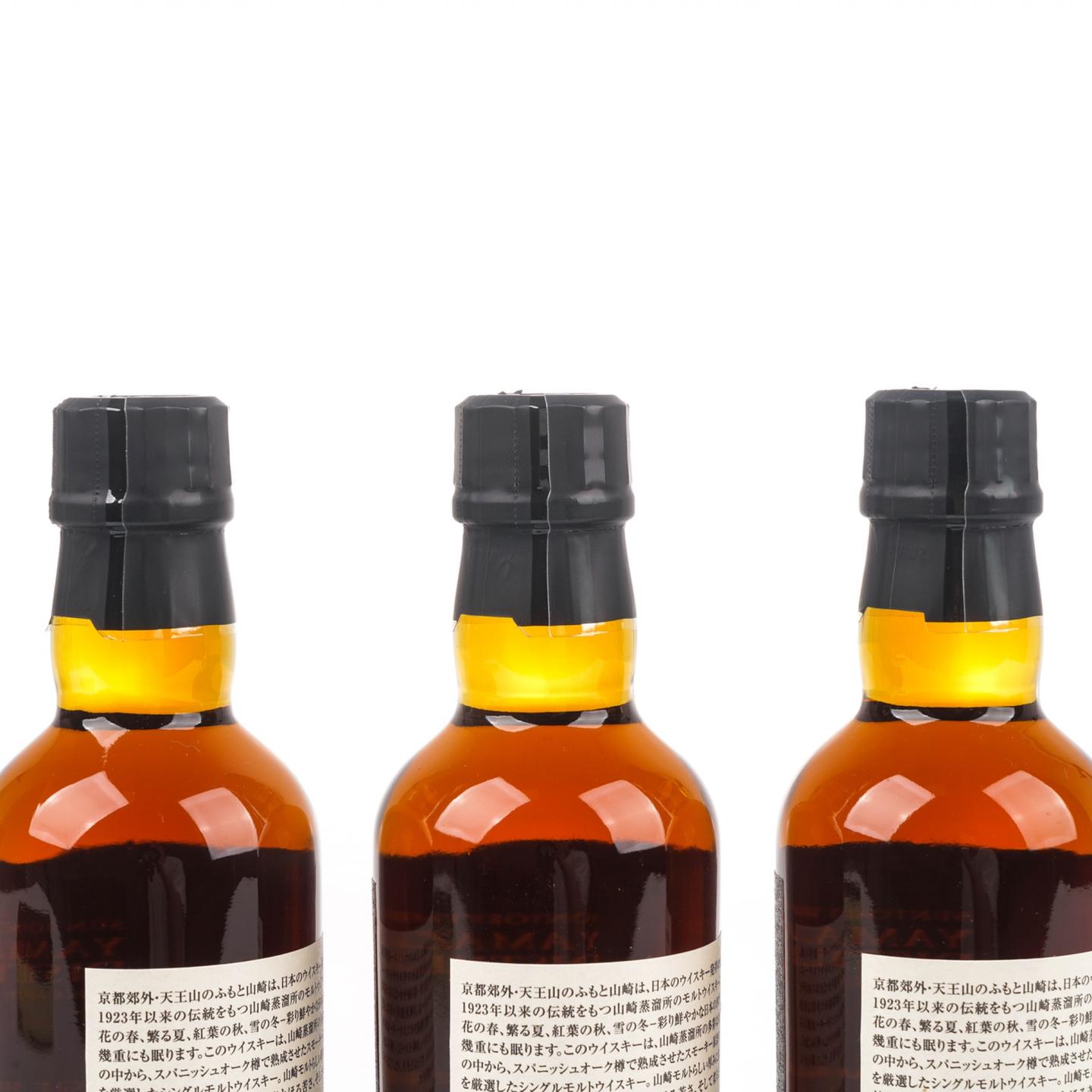 中样】山崎蒸馏所限定Peated Malt 180ml*3支组_大拍-酒虫网