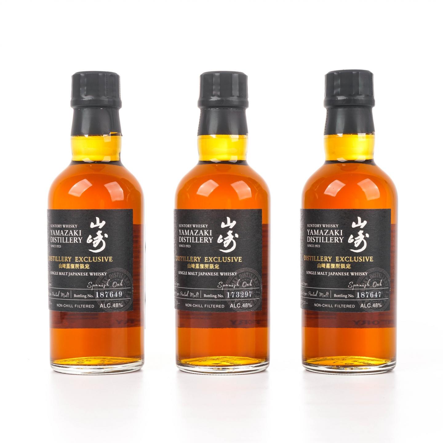 【中样】山崎蒸馏所限定 Peated Malt 180ml*3支组