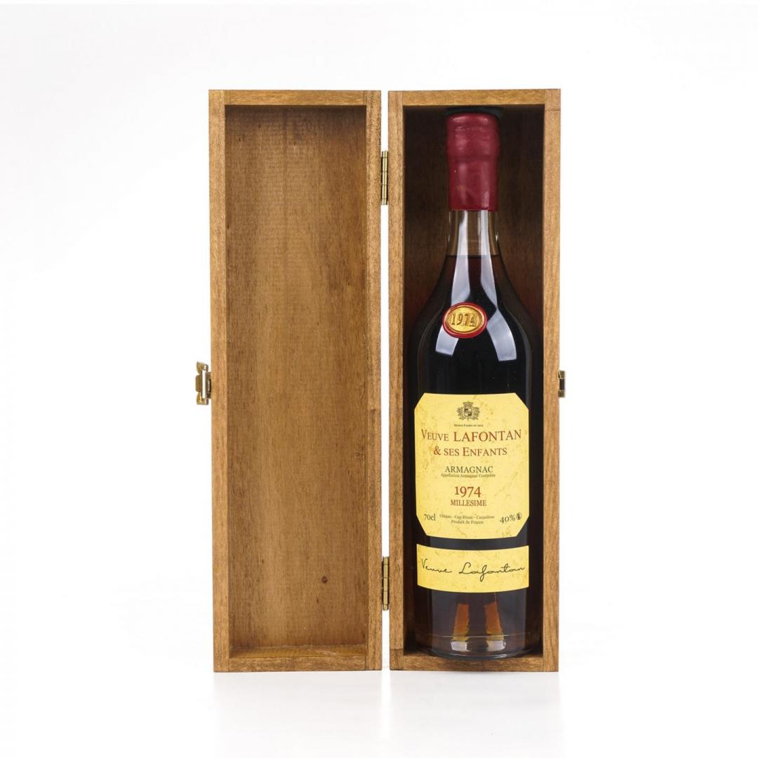 【高年份老酒】乐凡1974–2017 43年白兰地雅文邑 40% 700ml