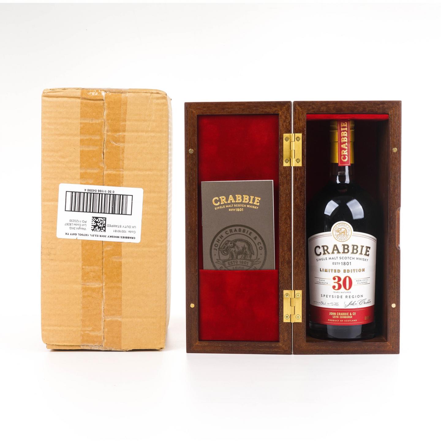 Crabbie 30年 2019 JCrC