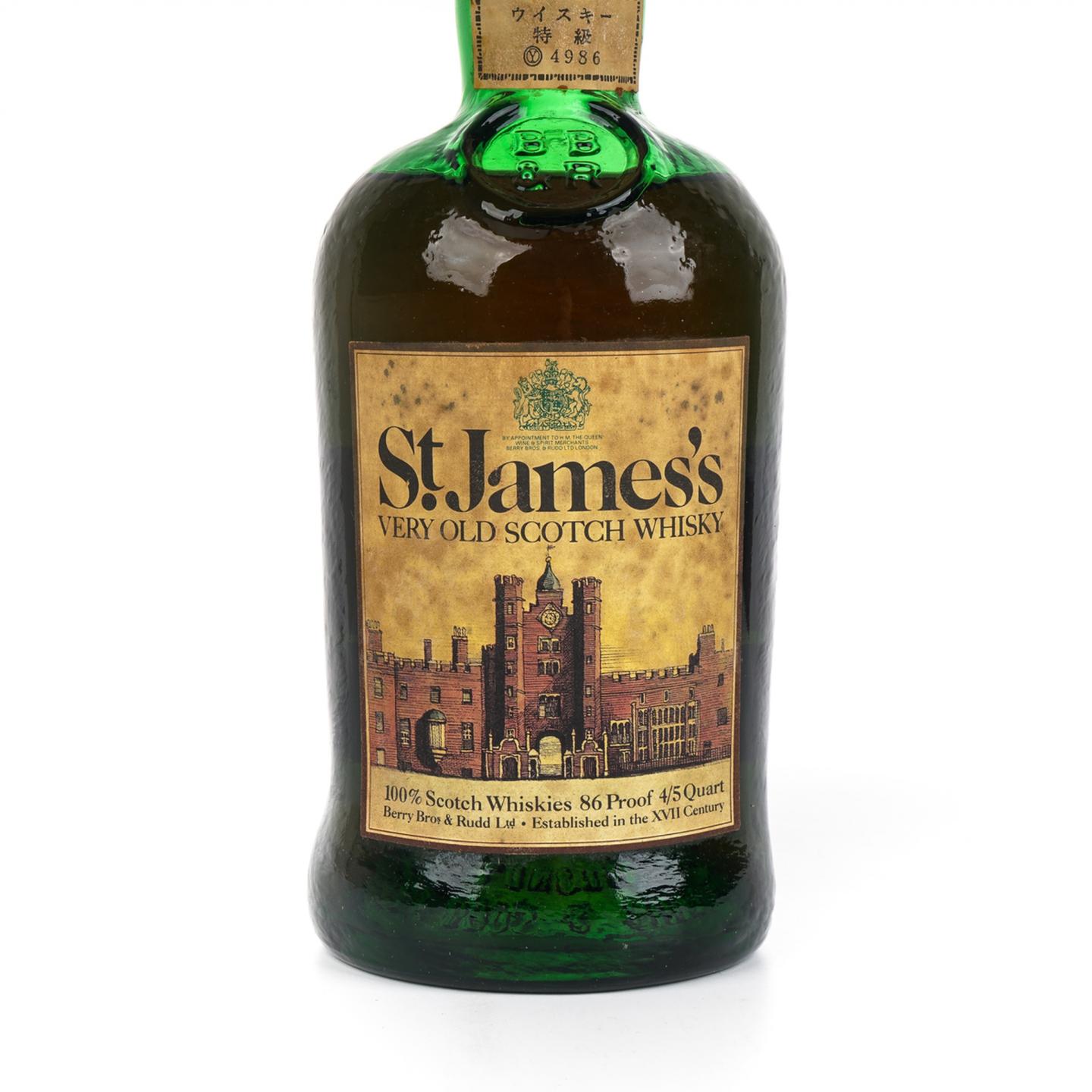 St. James's 特级调和威士忌Berry Bros & Rudd 760ml_大拍-酒虫网