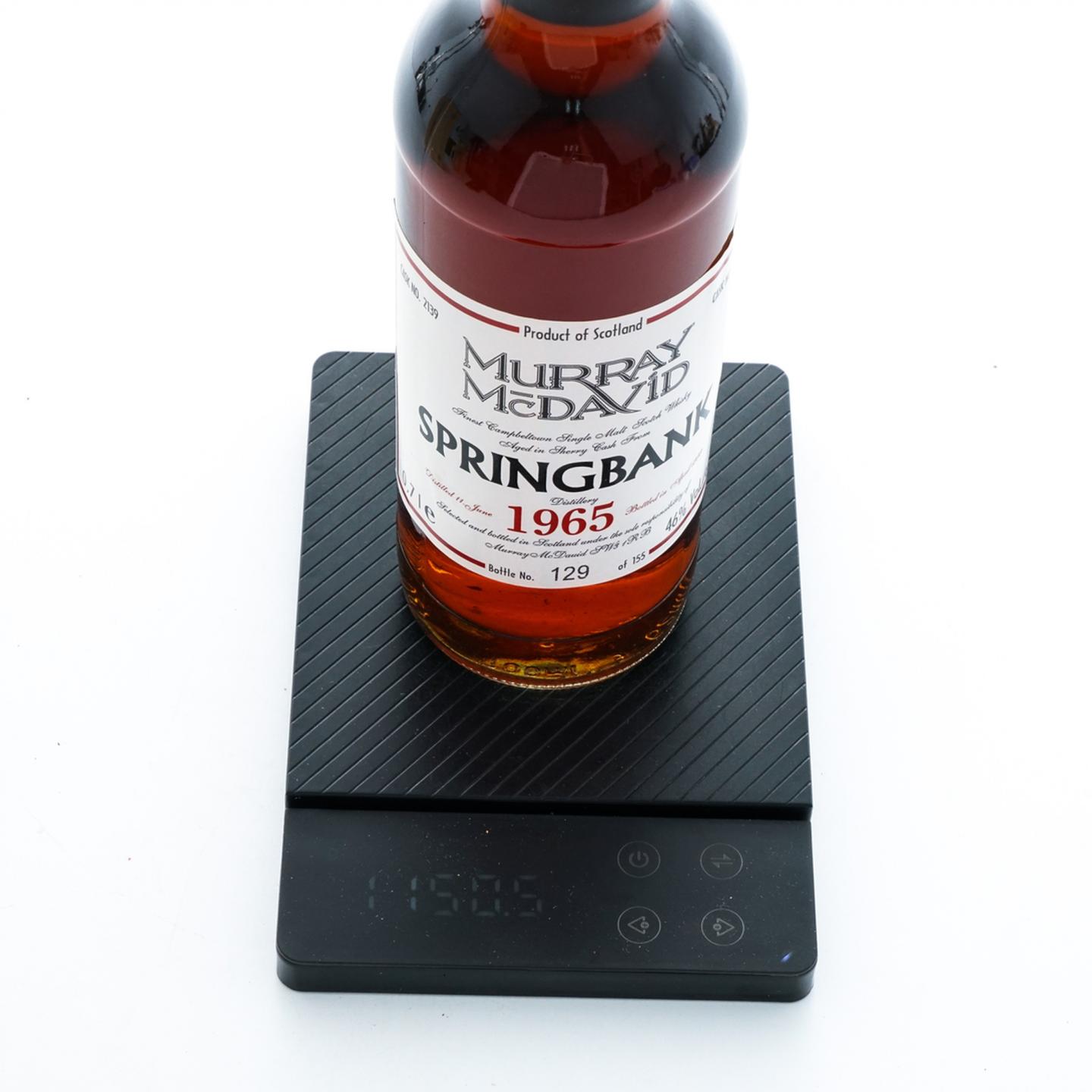 云顶 1965-1999 雪莉桶#2139 Murray McDavid