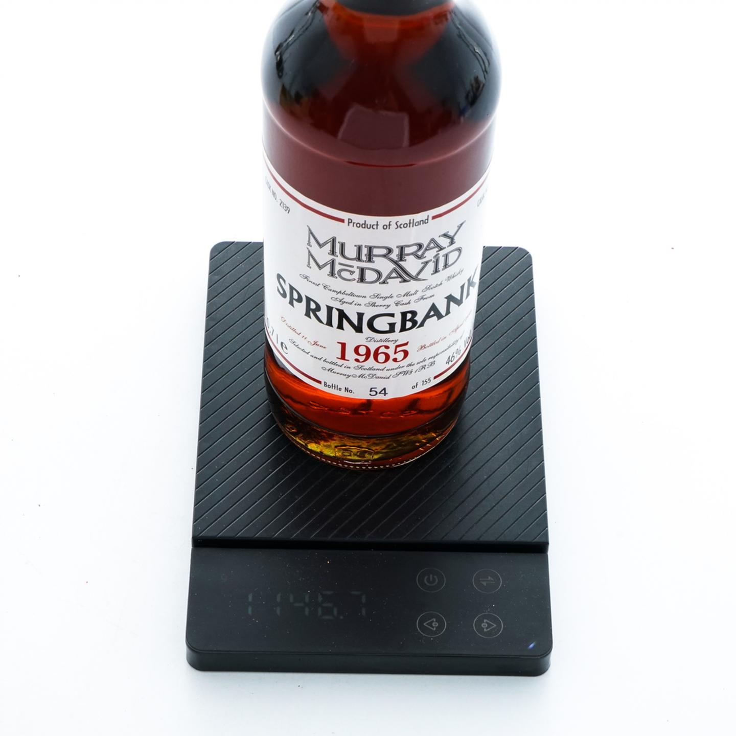 云顶 1965-1999 雪莉单桶#2139 Murray McDavid